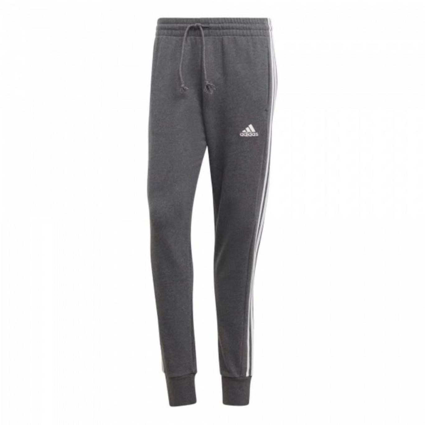 Calça adidas Essentials 3 Listras French Terry - Masculina - Foto 1