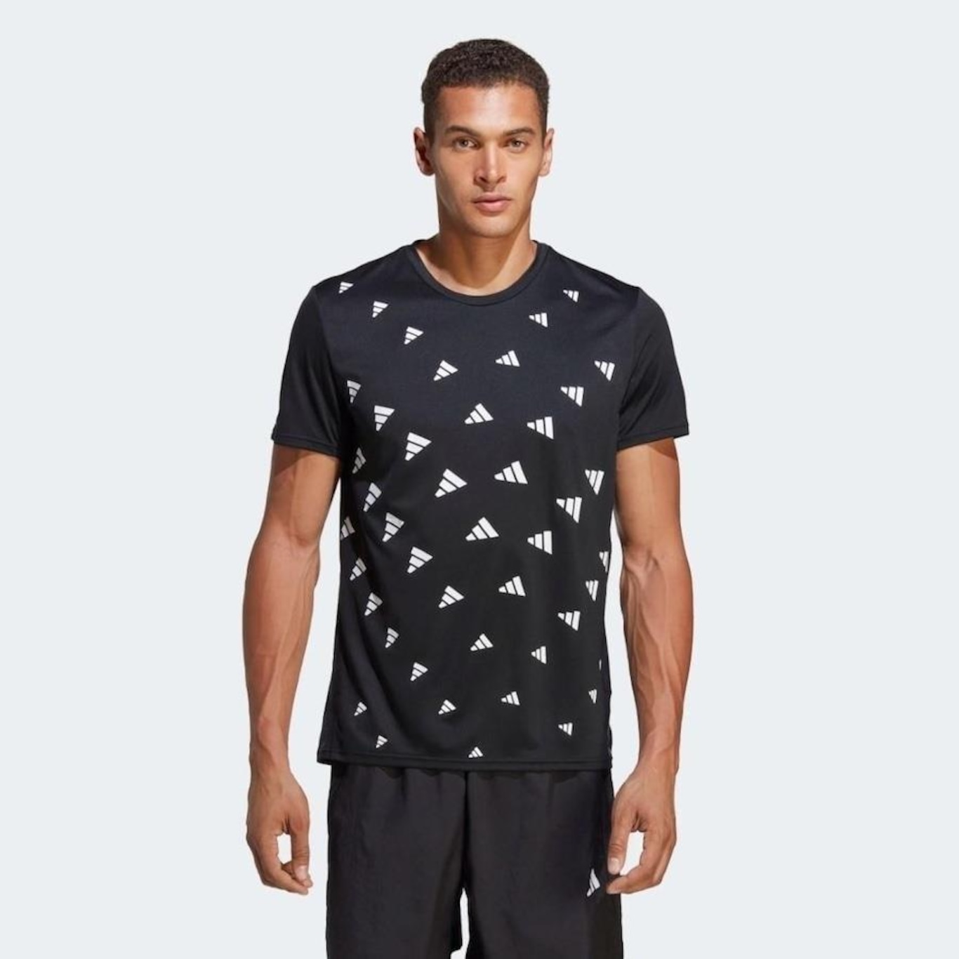 Camiseta adidas Brand Love Graphic Tee - Masculina - Foto 2