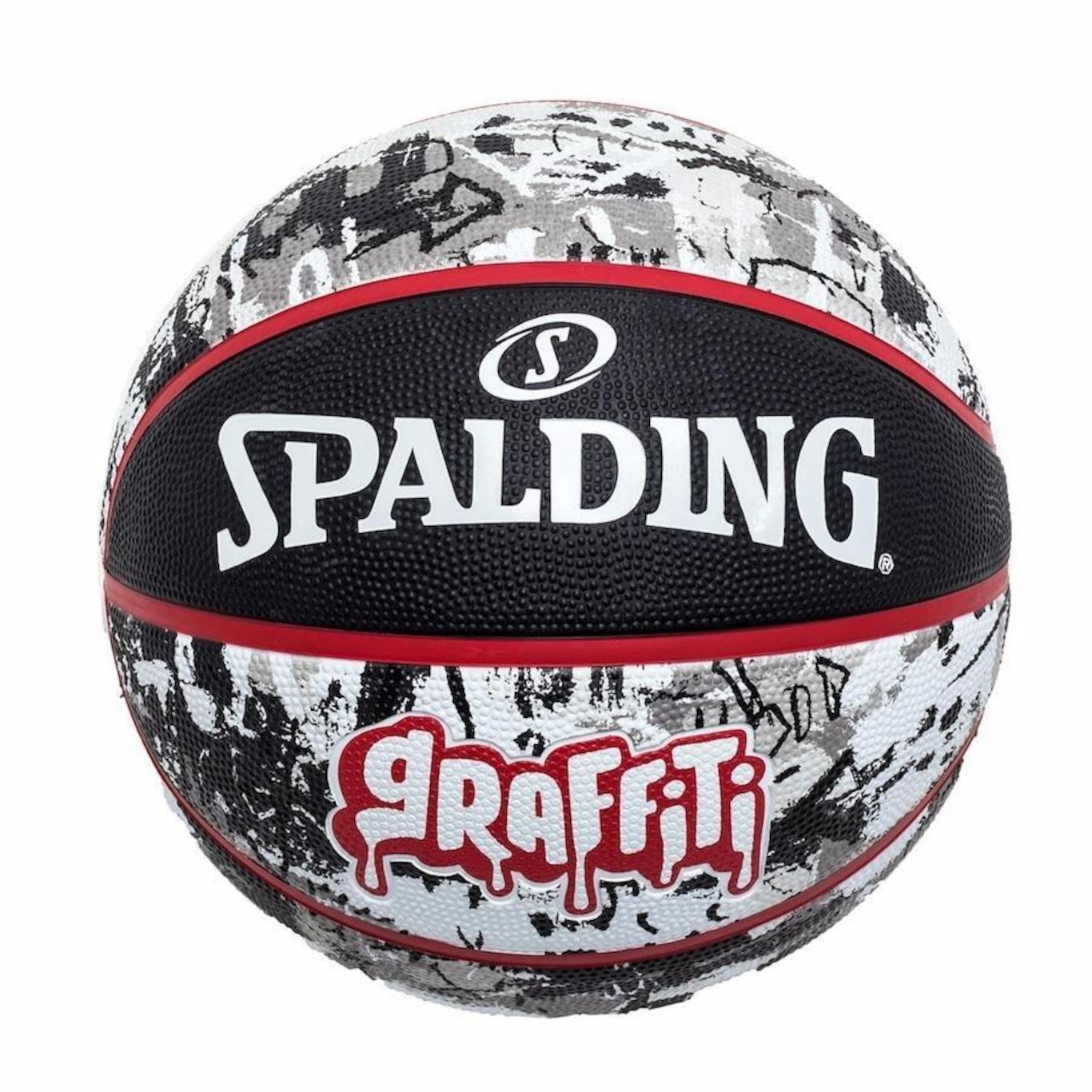 Bola de Basquete Spalding Graffiti - Foto 1