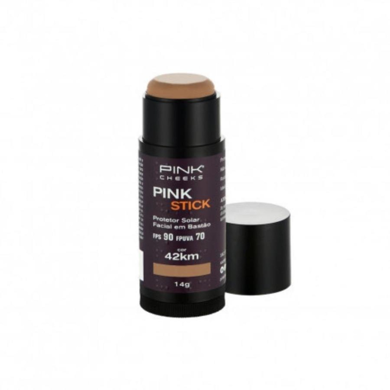 Protetor Solar Pink Cheeks Stick 42Km - Foto 1