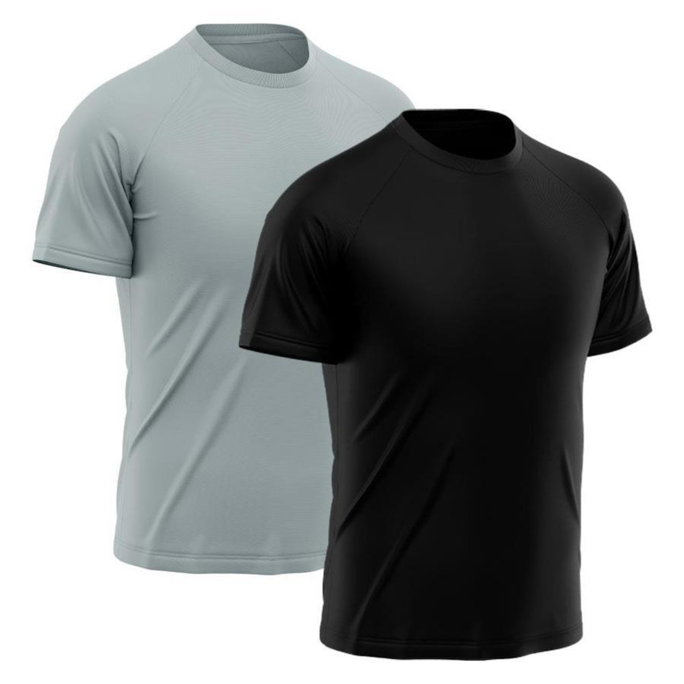 Kit Camiseta Rony Versátil Dry Fit - 2 Unidades - Masculina - Foto 1