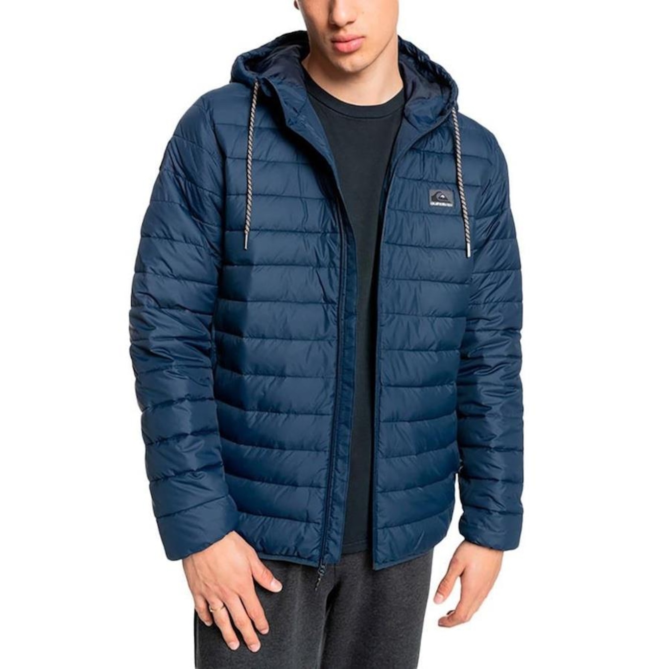 Jaqueta com Capuz Quiksilver Scaly Hood - Masculina - Foto 2