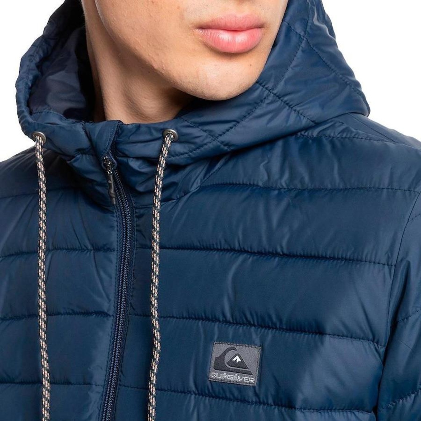 Jaqueta com Capuz Quiksilver Scaly Hood - Masculina - Foto 3