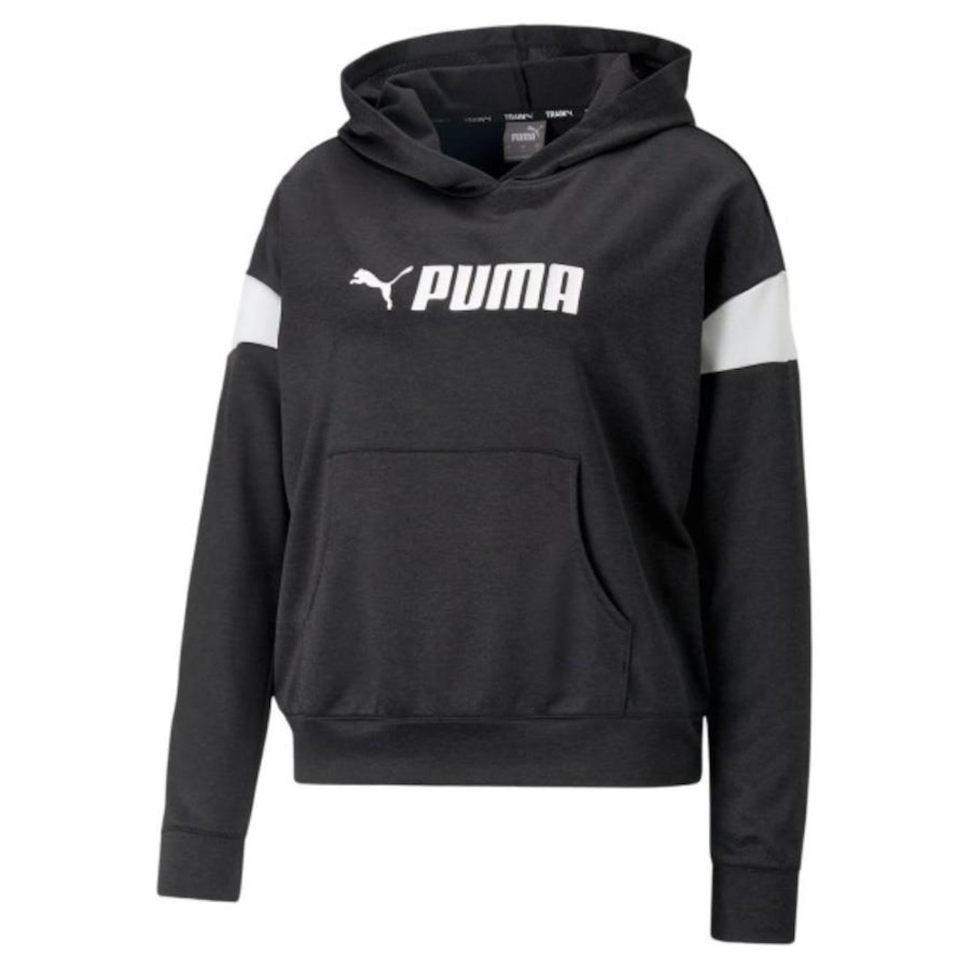 Blusão de Moletom com Capuz Puma Fit Tech Knit Hoodie - Feminino - Foto 1