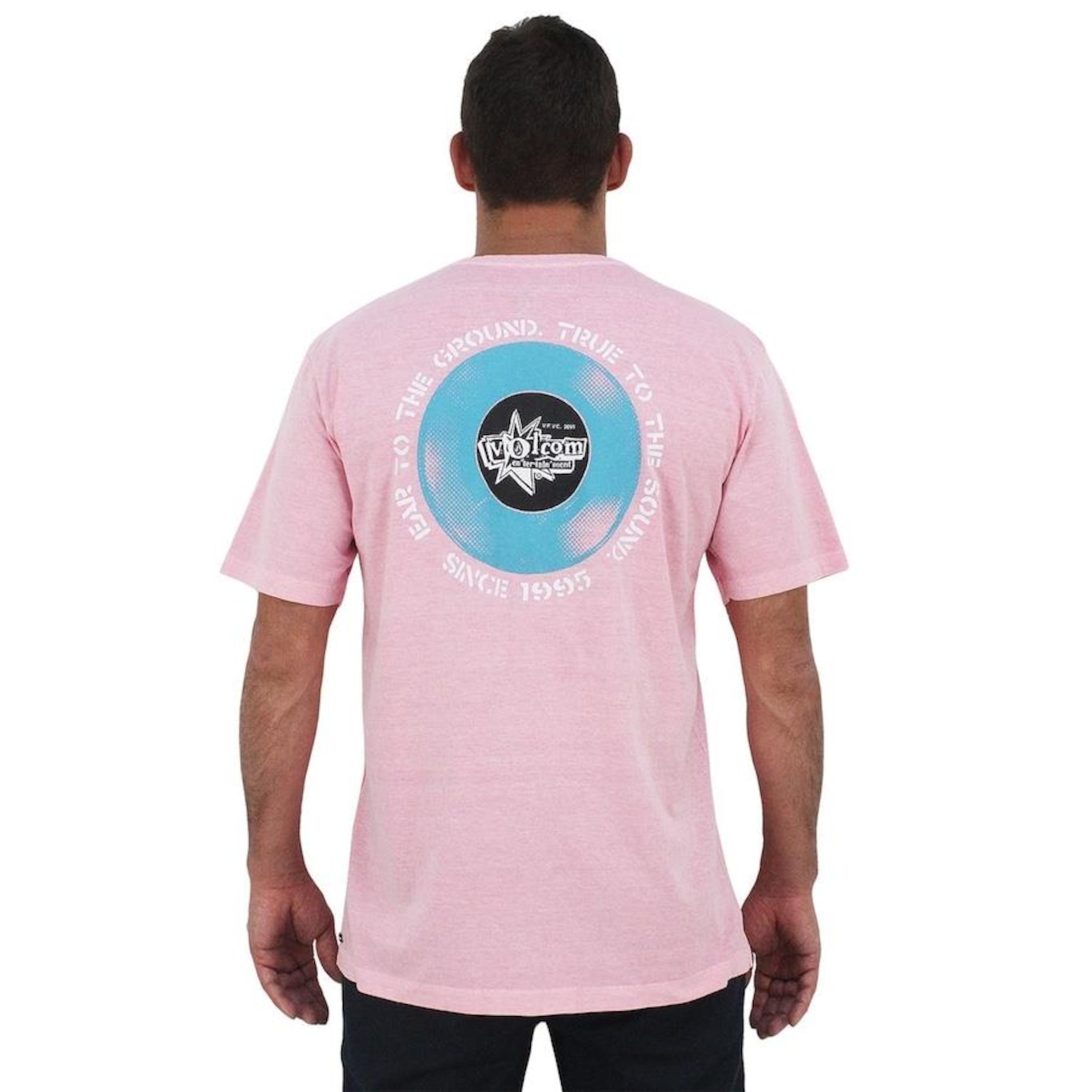 Camiseta Volcom Volcoment Pink - Masculina - Foto 3