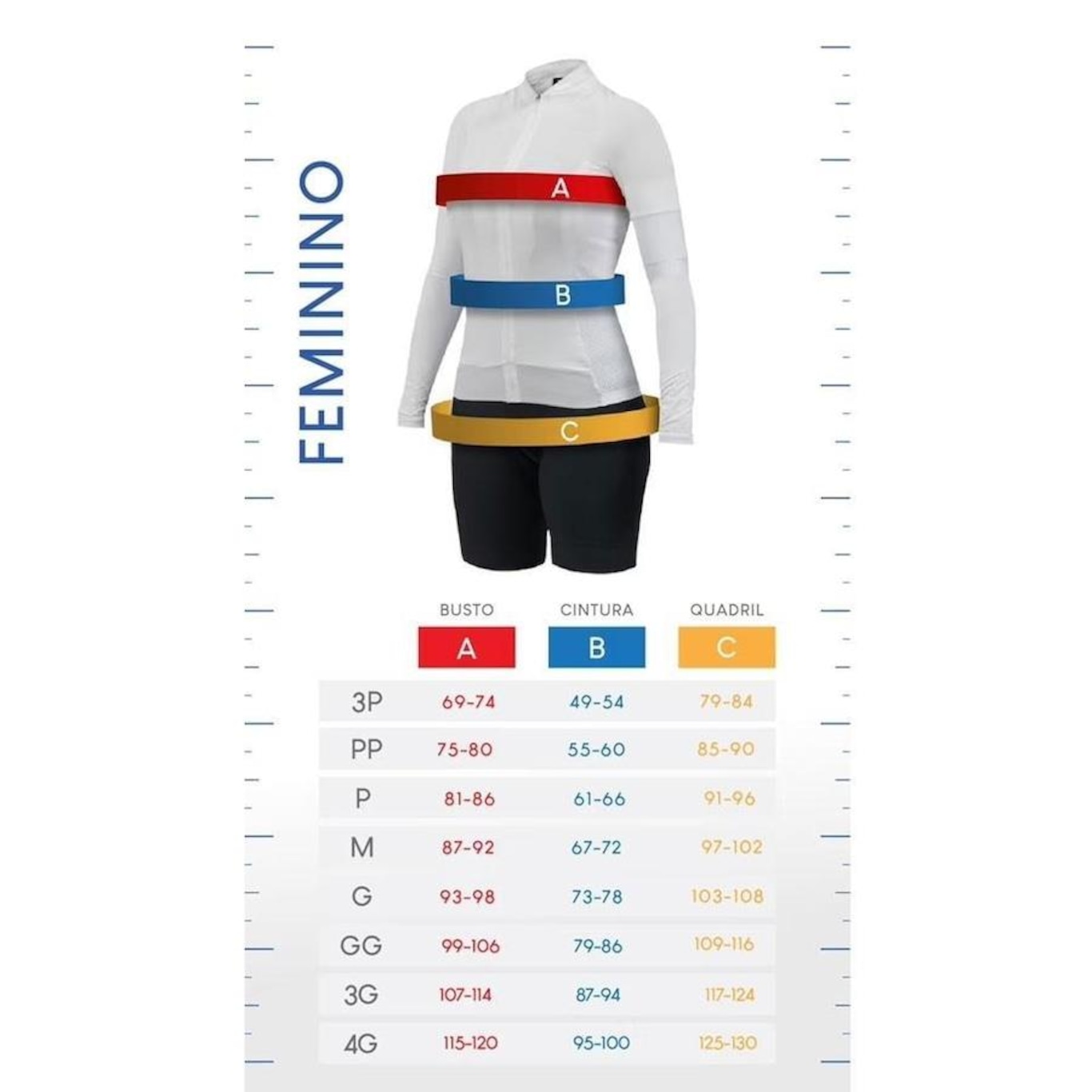 Camisa de Ciclismo Free Force Start All Fit Thermal - Feminina - Foto 3