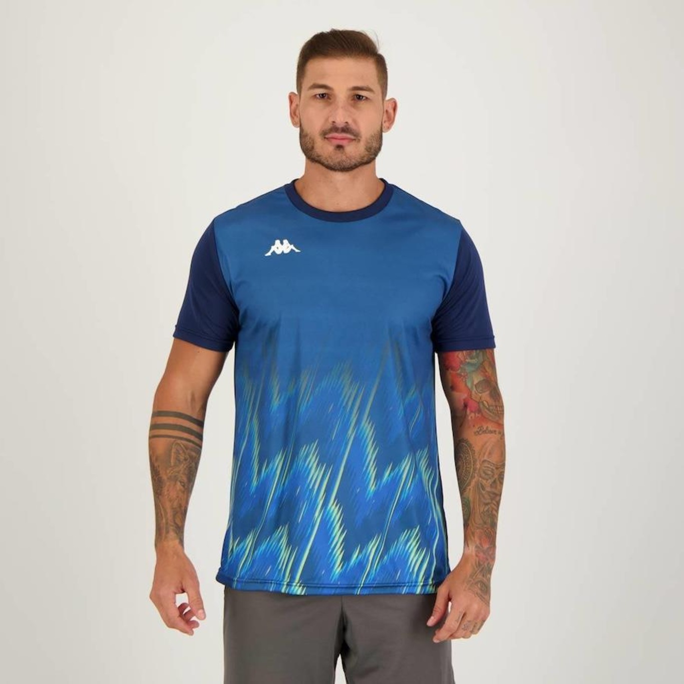 Camiseta discount kappa azul