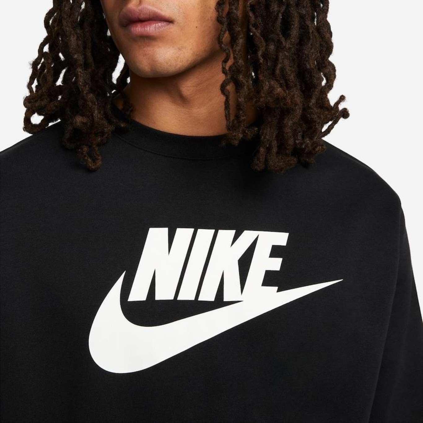 Blusão Nike Sportswear Club Fleece Crew - Masculino em Promoção
