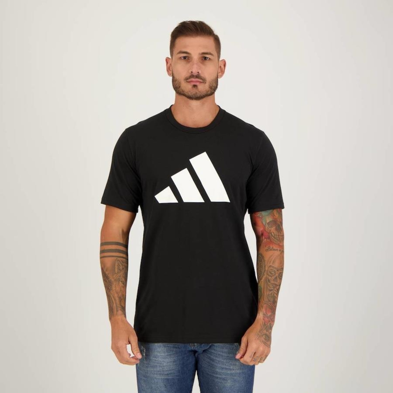 Camiseta adidas Essentials Logo - Masculina - Foto 1