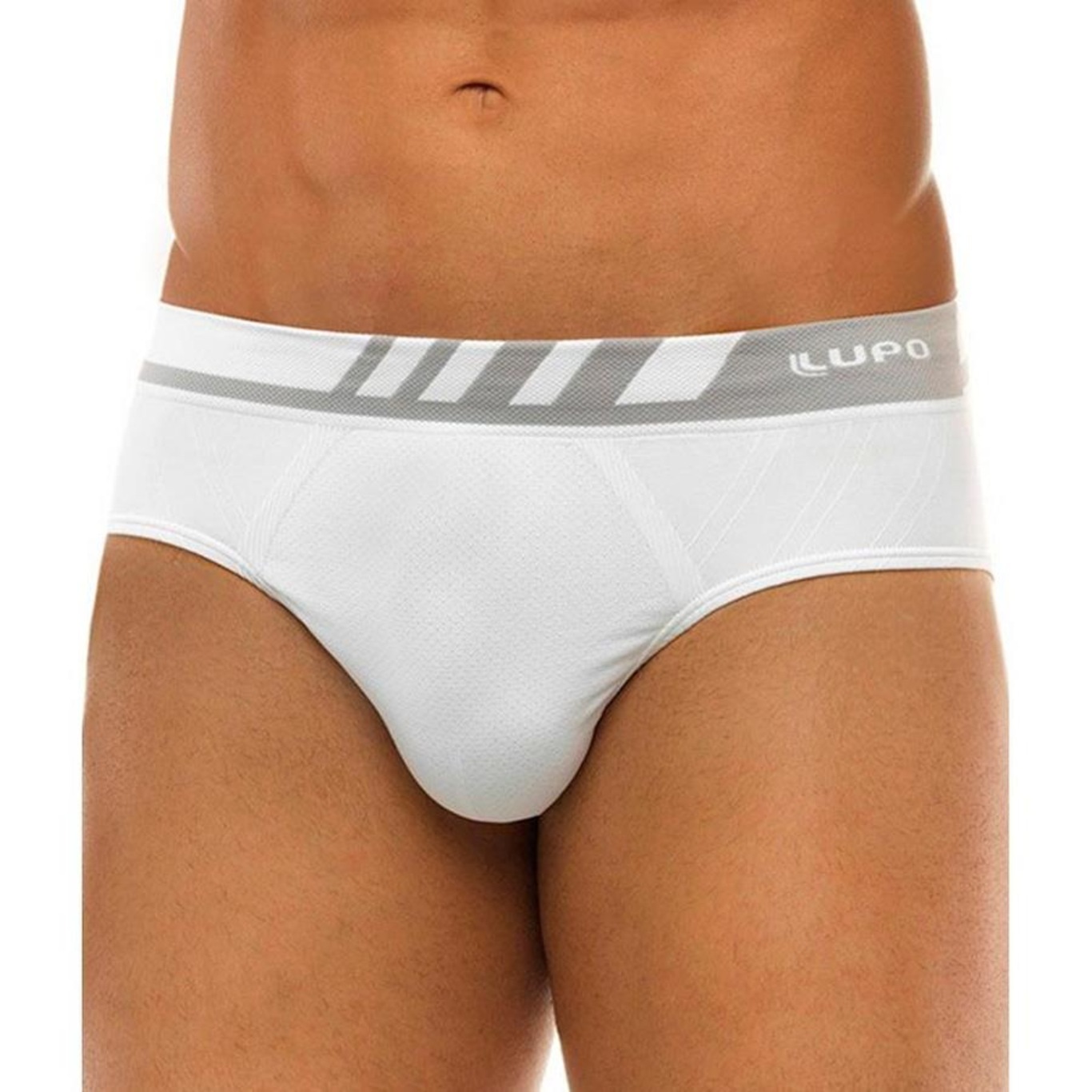 Cueca Slip Lupo Microfibra sem Costura - Masculina - Foto 2