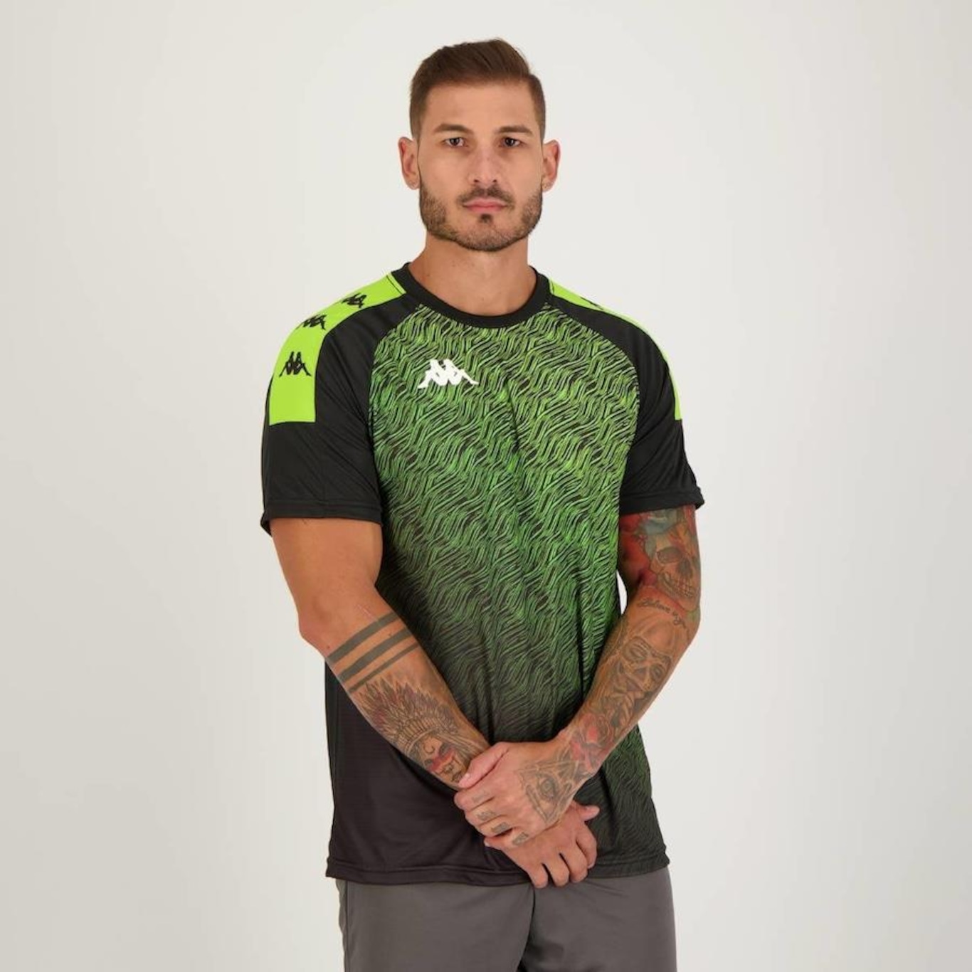 Camiseta Kappa Sport Fischel - Masculina - Foto 5