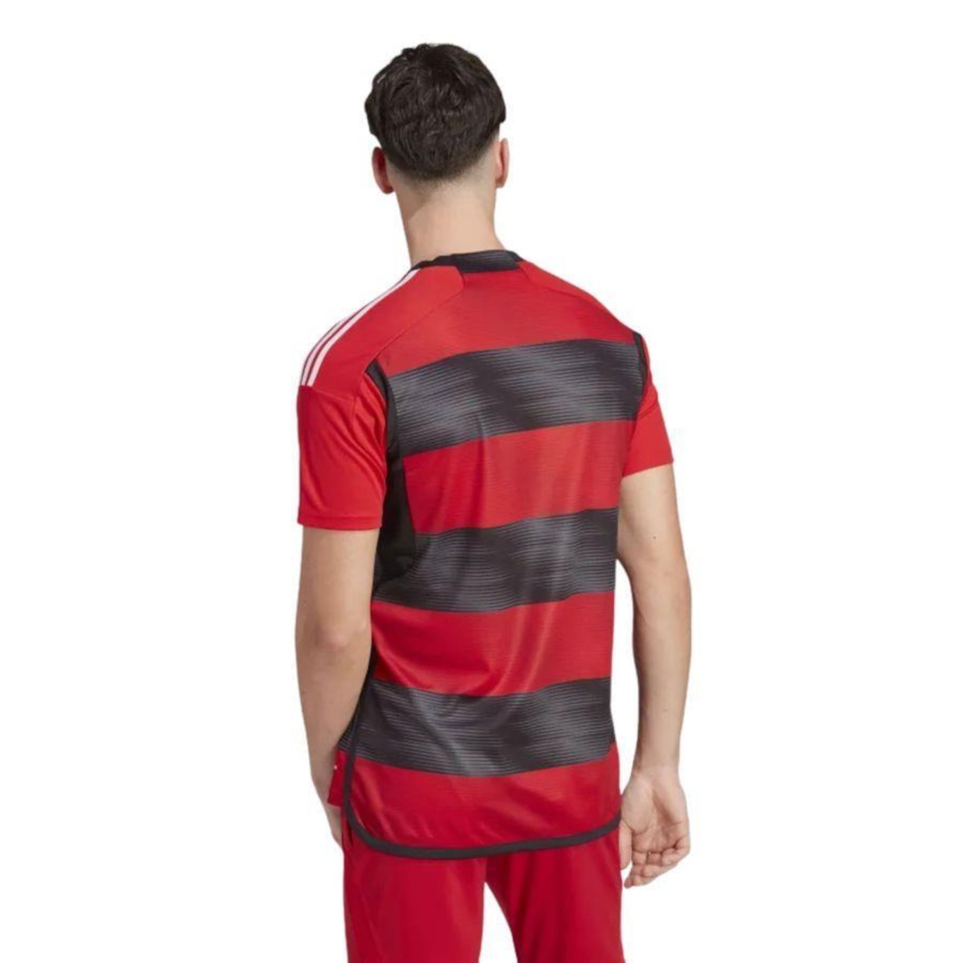 Camisa do Flamengo I 23 adidas - Masculina - Foto 2