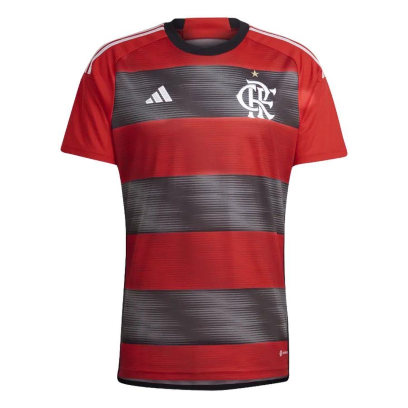 Camisa do Flamengo I 23 adidas - Masculina - Foto 5