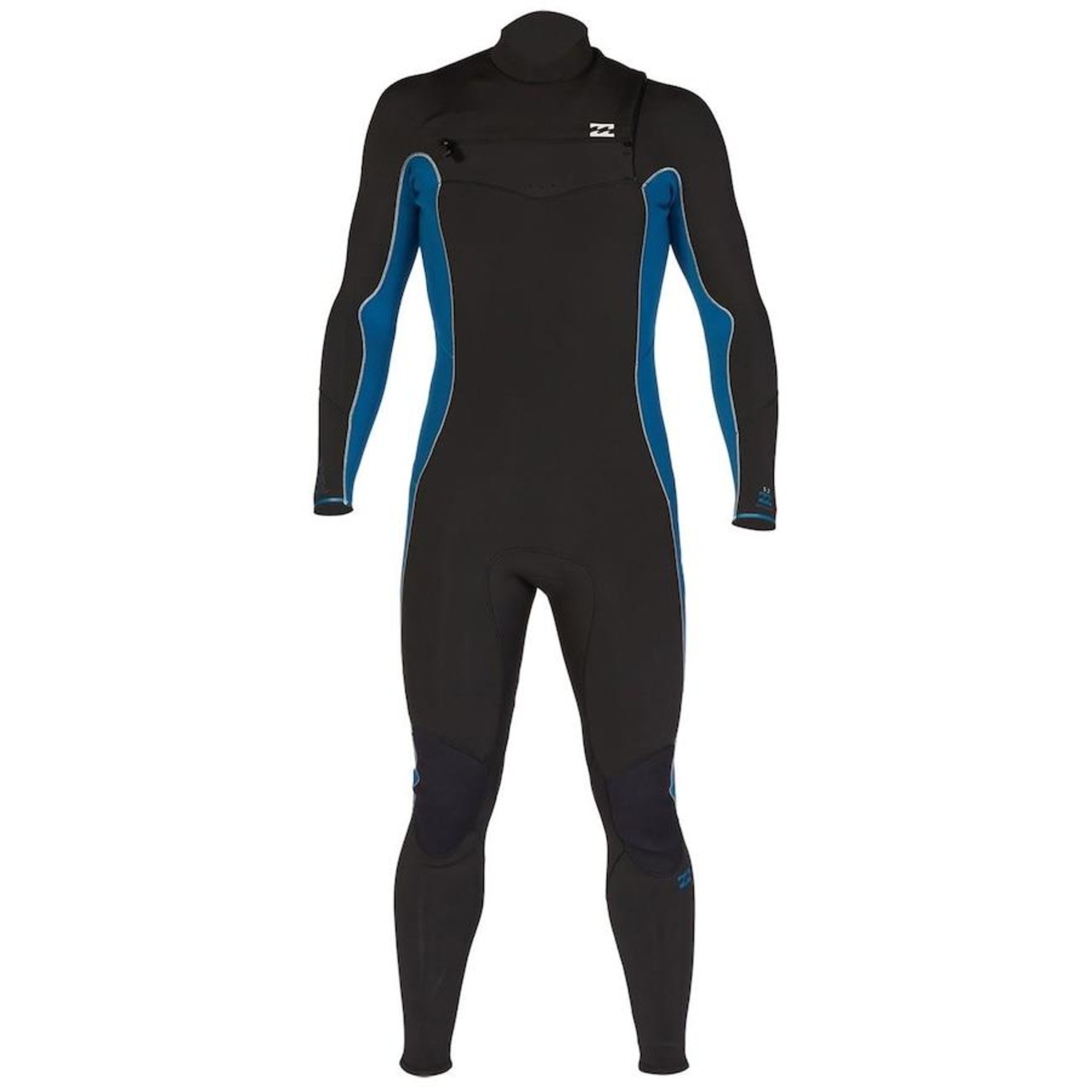 Long John Billabong 302 Absolute Chest Zip Full Lagoon - Masculino - Foto 2