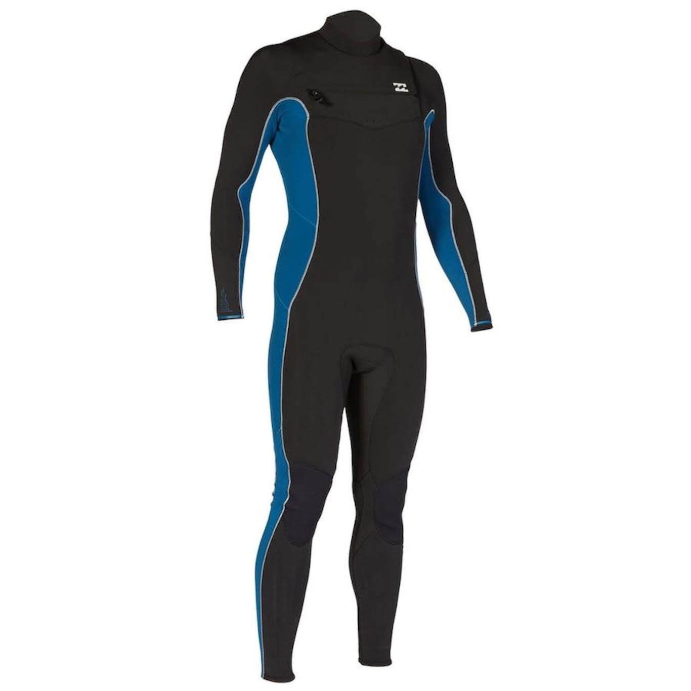 Long John Billabong 302 Absolute Chest Zip Full Lagoon - Masculino - Foto 3