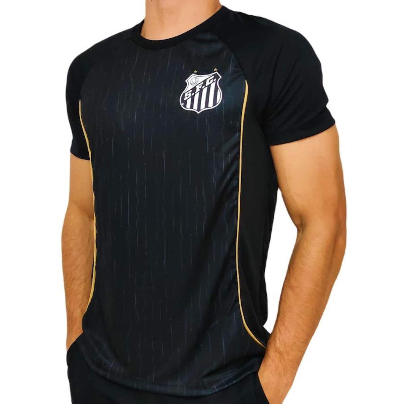 Camisa do Santos Braziline Metaverse - Masculina - Foto 1