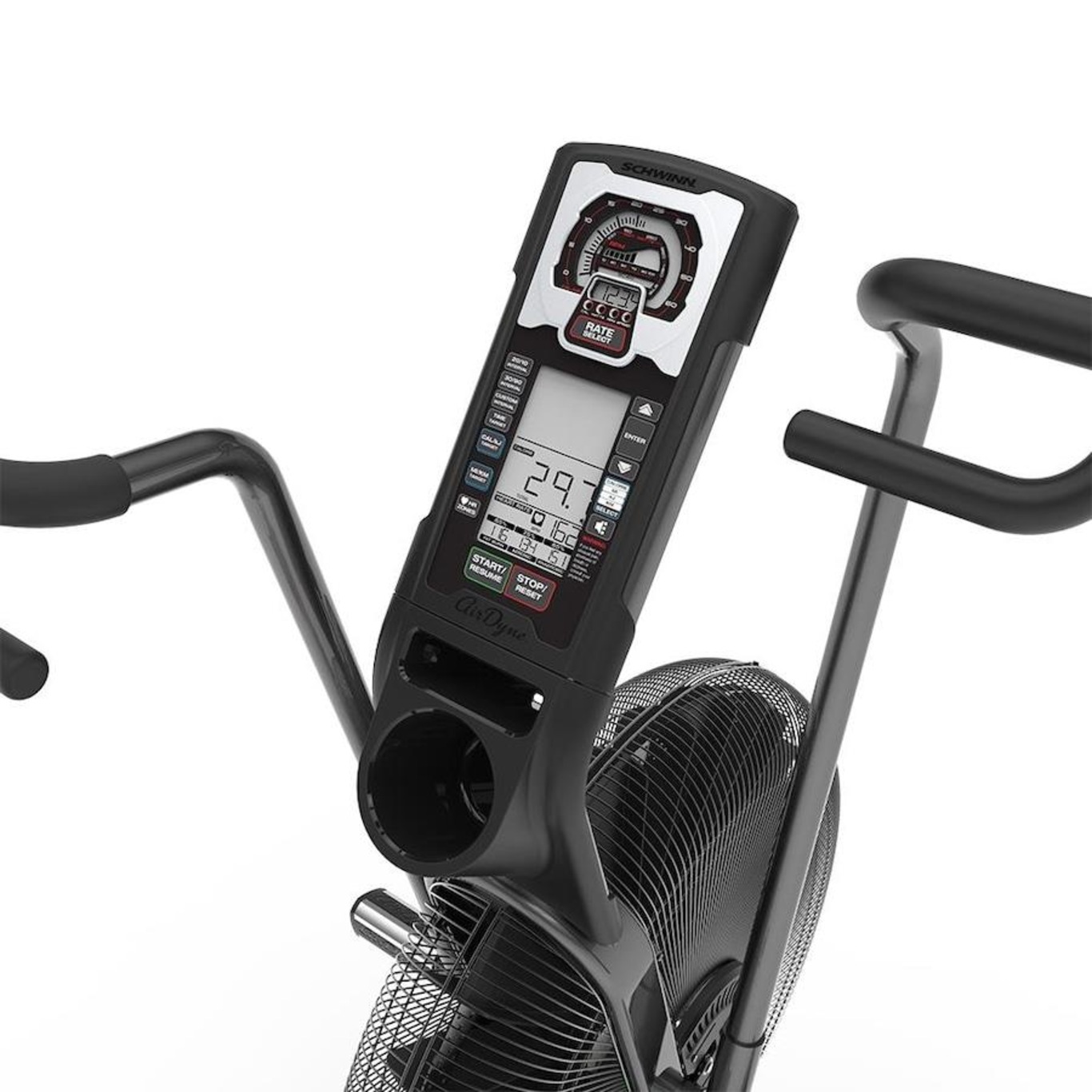 Air bike Schwinn AD8 Pro AirDyne Profissional Painel LCD Completo - Foto 6