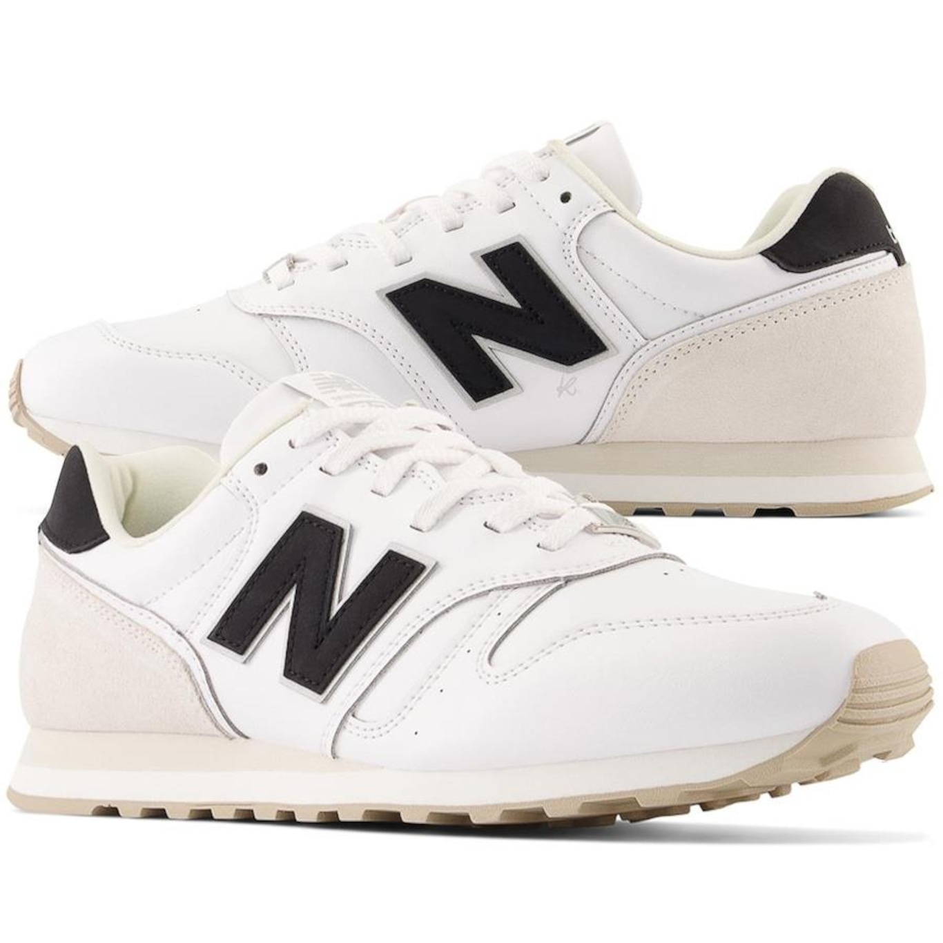 Tênis New Balance 373V2 + Par de Meia - Masculino - Foto 2