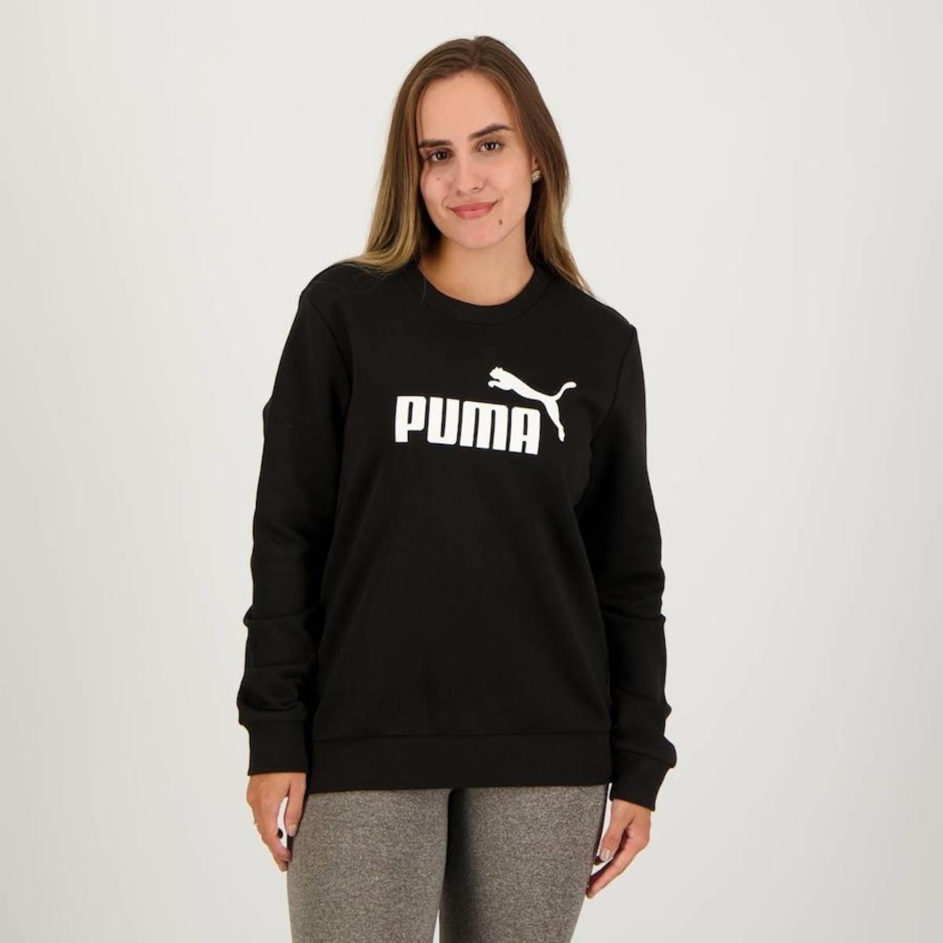 Blusa de moletom cheap feminina puma