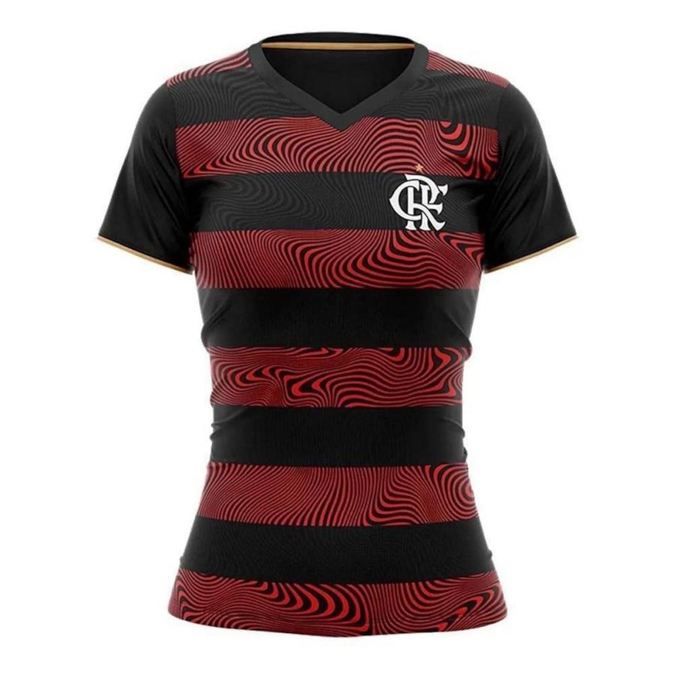 Camiseta do Flamengo Braziline Brains - Feminina - Foto 1