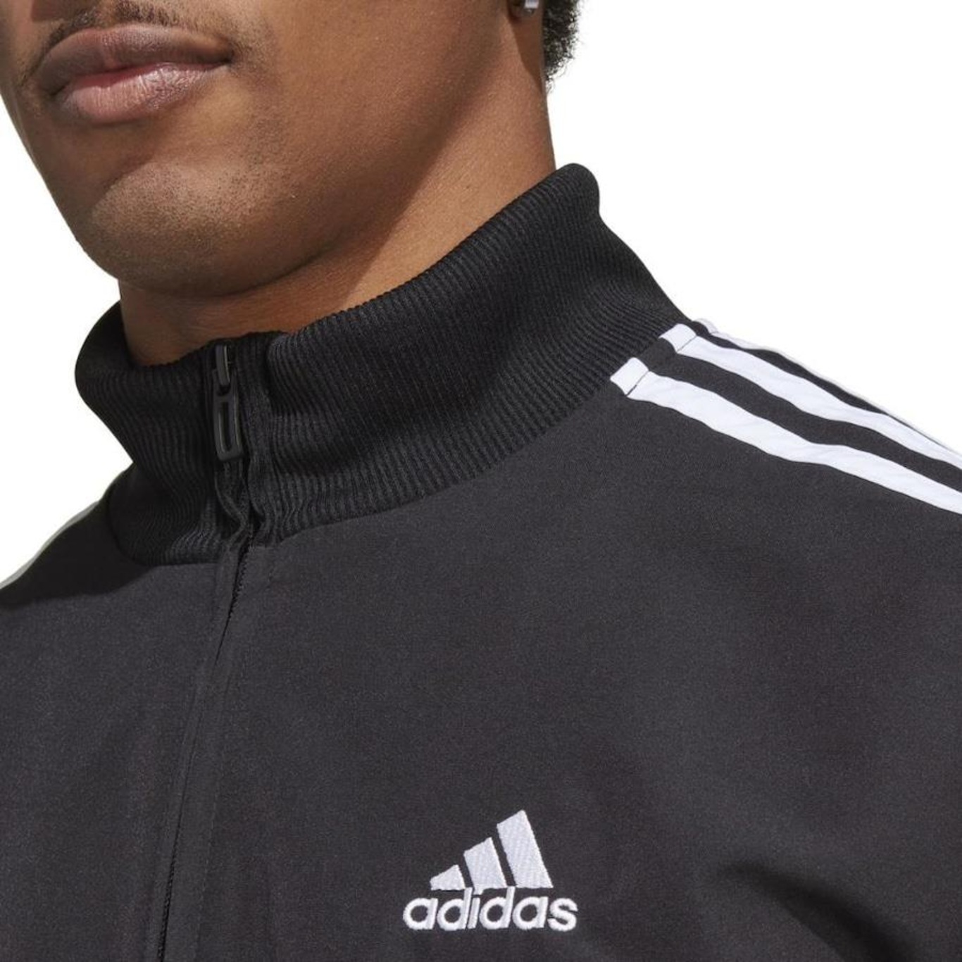 Agasalho sem Capuz adidas 3-Stripes - Masculino - Foto 6