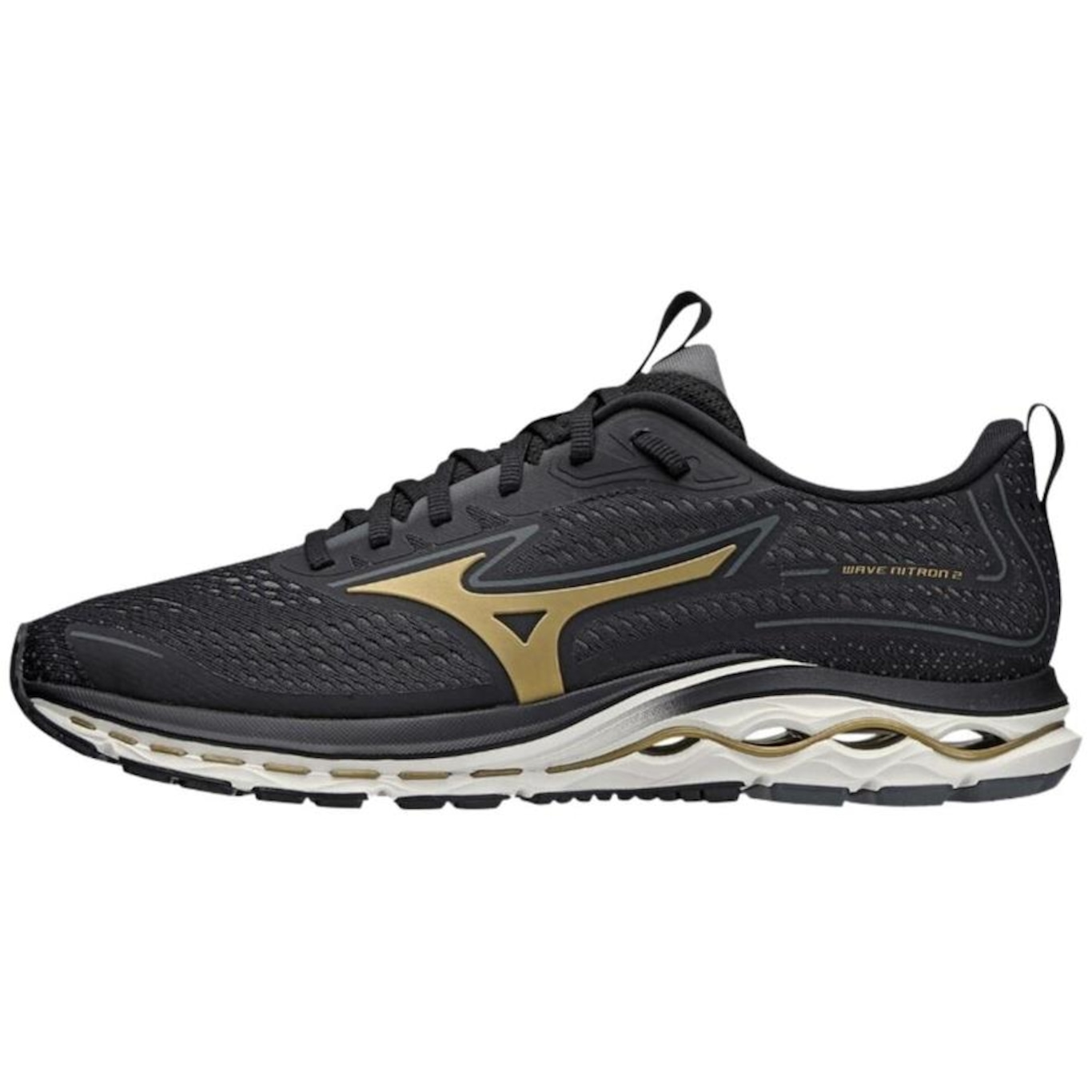 Tênis Mizuno Wave Nitron 2 + Par de Meia - Masculino - Foto 3