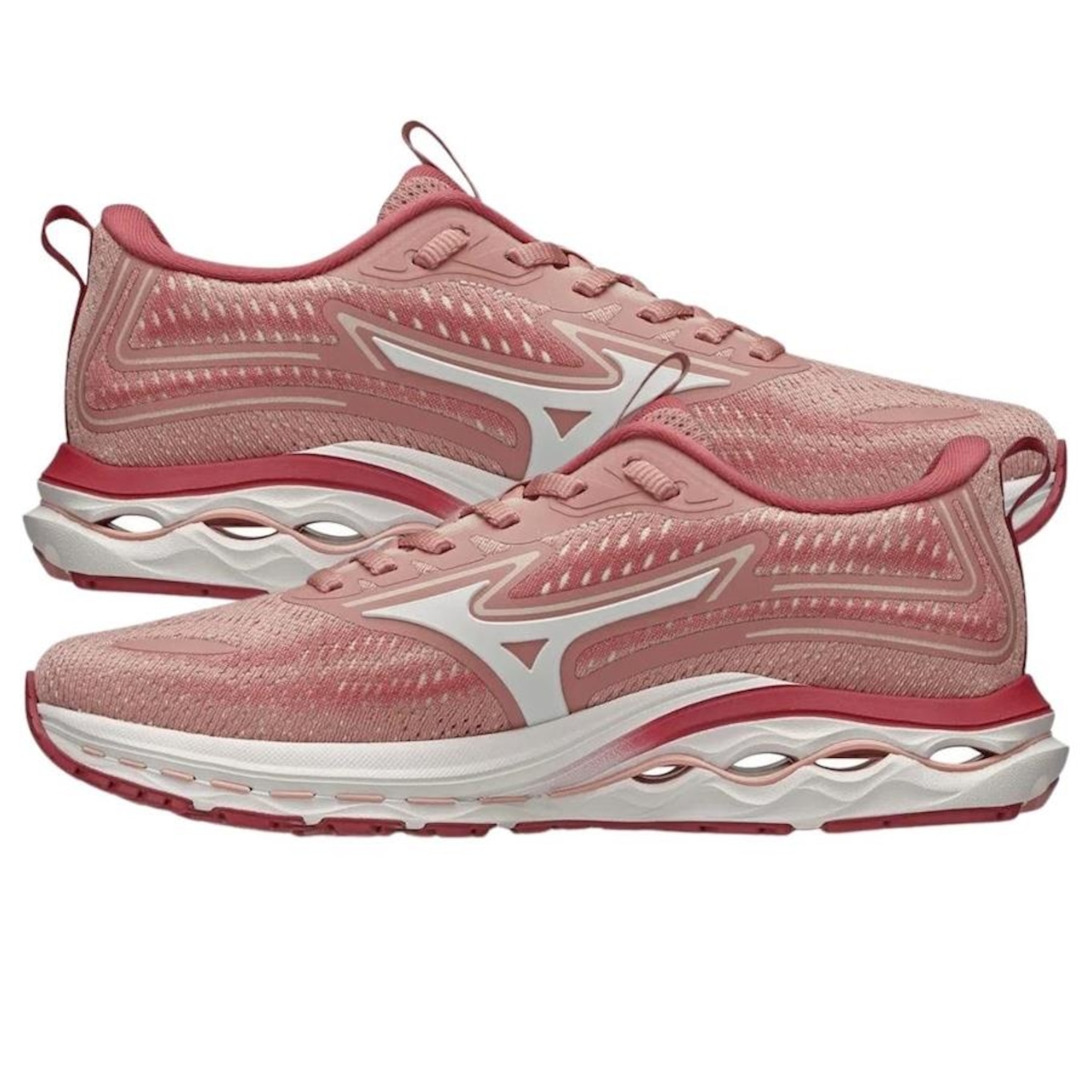 Tênis Mizuno Wave Nitron 2 + Par de Meia - Feminino - Foto 2