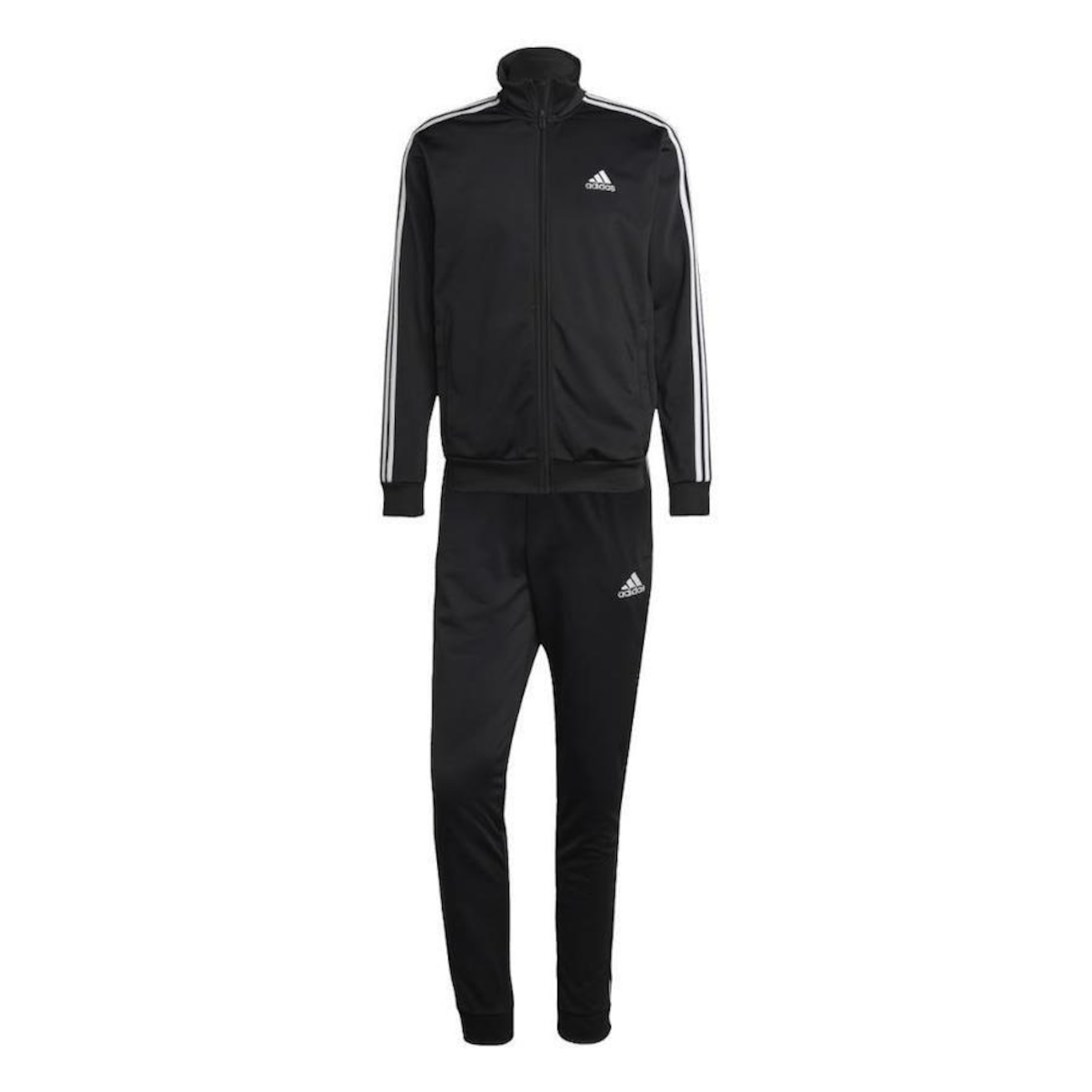 Agasalho adidas Sportswear Basic 3-Stripes - Masculino - Foto 2