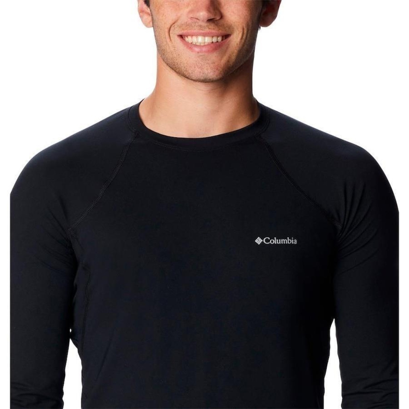 Camiseta Columbia Manga Longa Midweight Stretch - Masculino - Foto 1