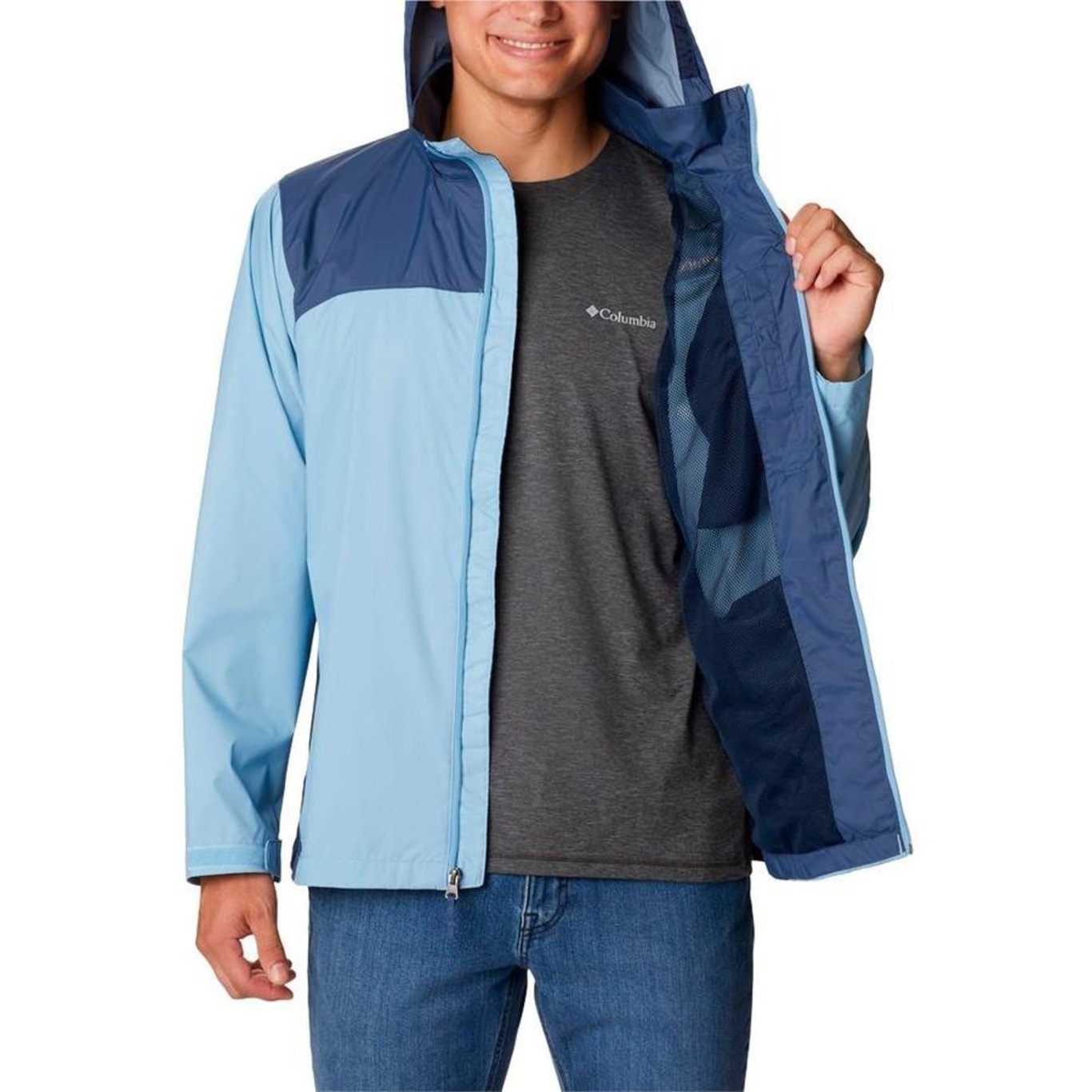 Jaqueta com Capuz Columbia Glennaker Lake? Rain - Masculina - Foto 6