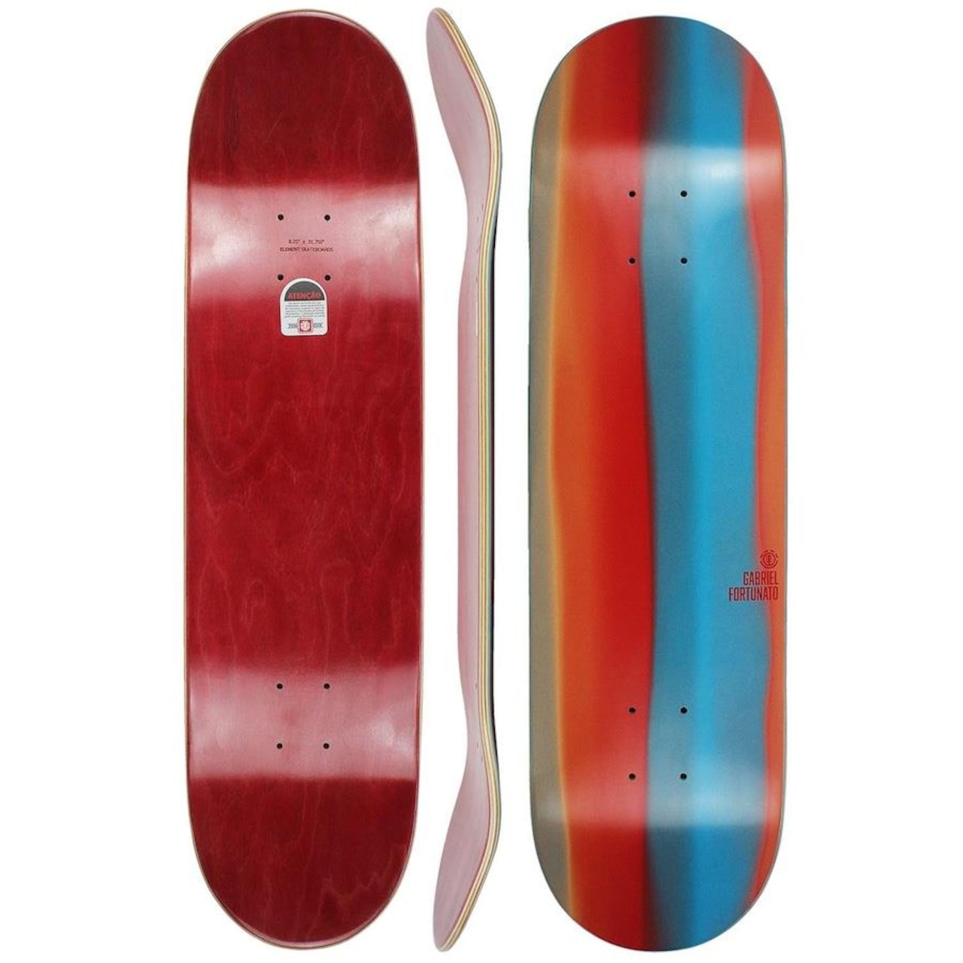 Shape de Skate Element Fortunato Koevoet 8.250 x 31.750 - Foto 1