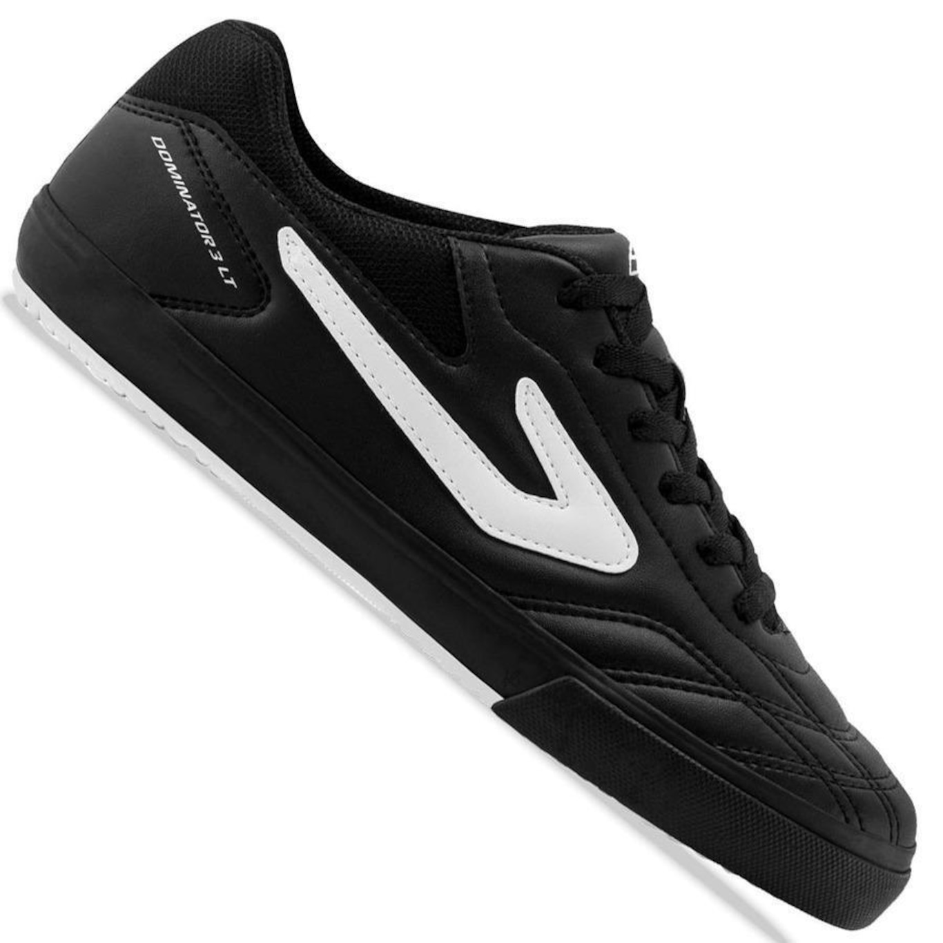 Chuteira Futsal Topper Dominator 3 Lt + Meias - Adulto - Foto 5