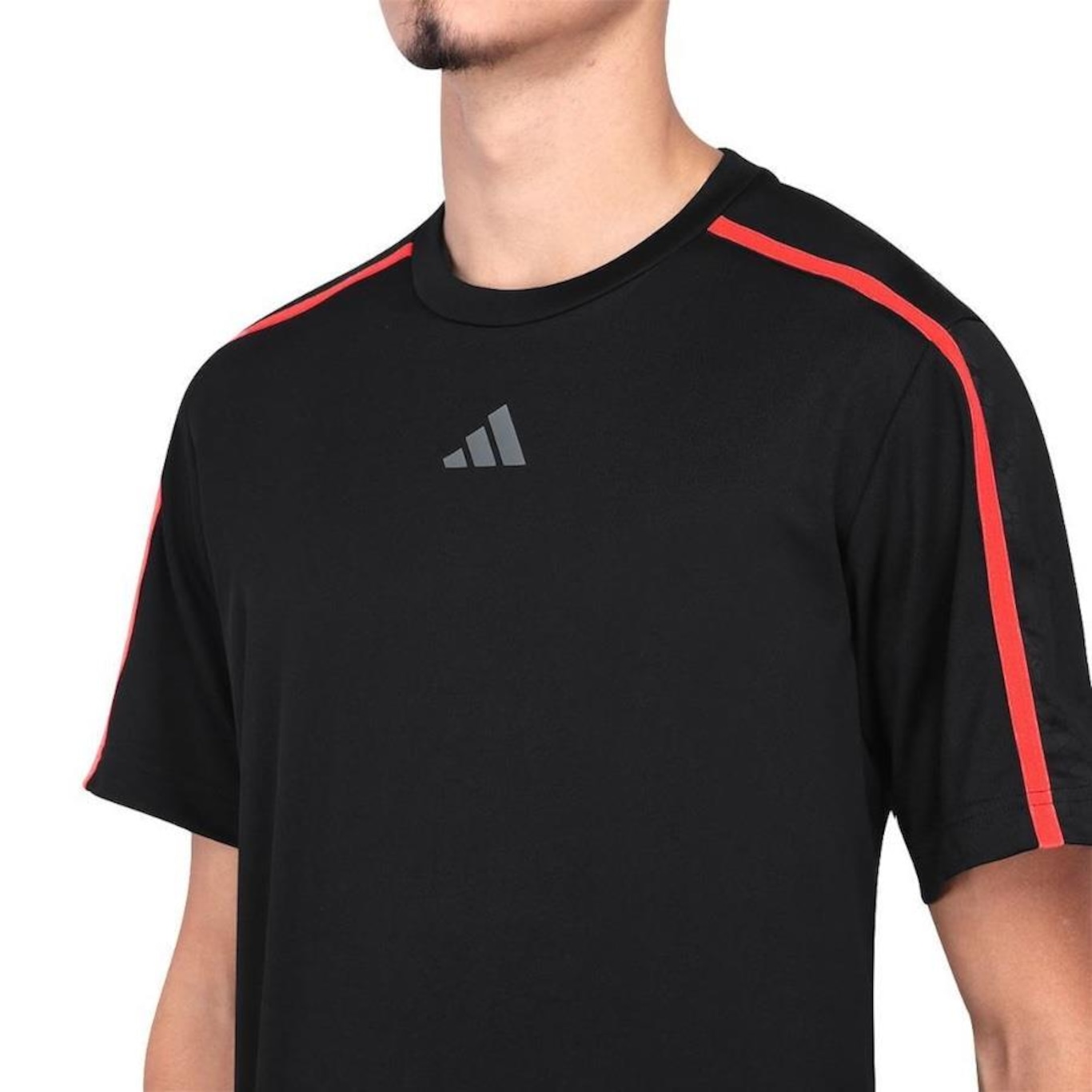 Camiseta adidas Workout Base TEE - Masculina - Foto 3