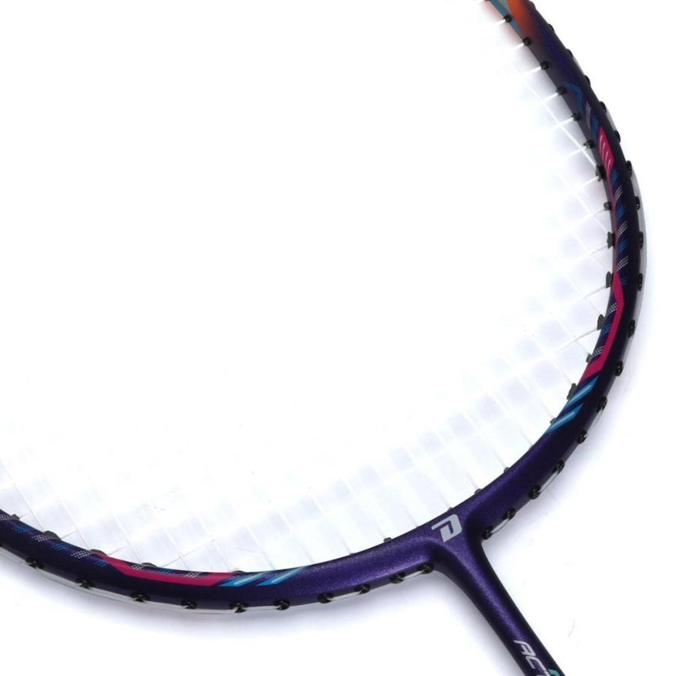 Raquete de Badminton DHS RF586 Full Carbon Series - Adulto - Foto 3