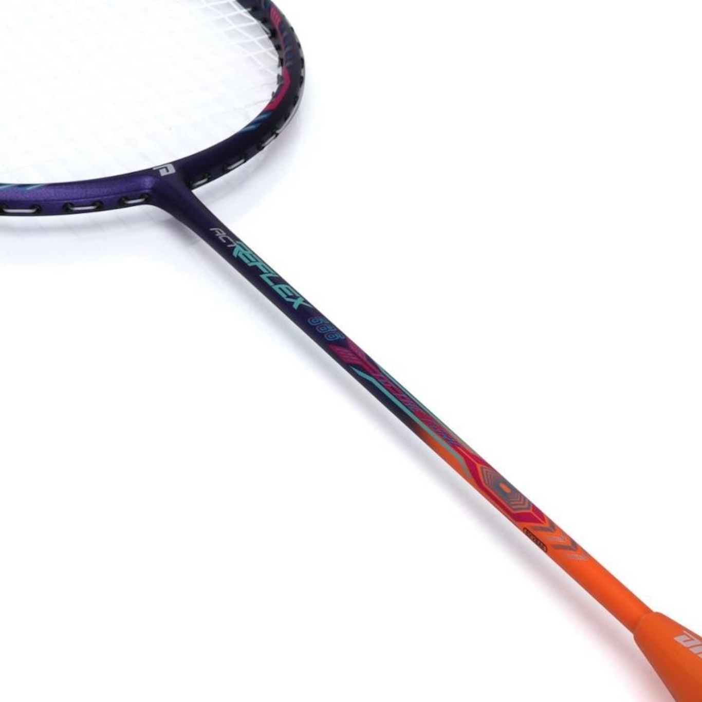 Raquete de Badminton DHS RF586 Full Carbon Series - Adulto - Foto 4