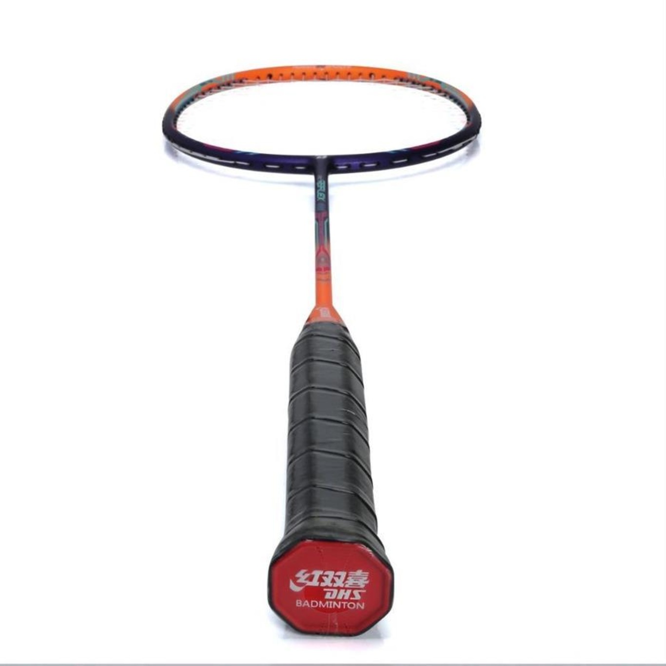 Raquete de Badminton DHS RF586 Full Carbon Series - Adulto - Foto 6