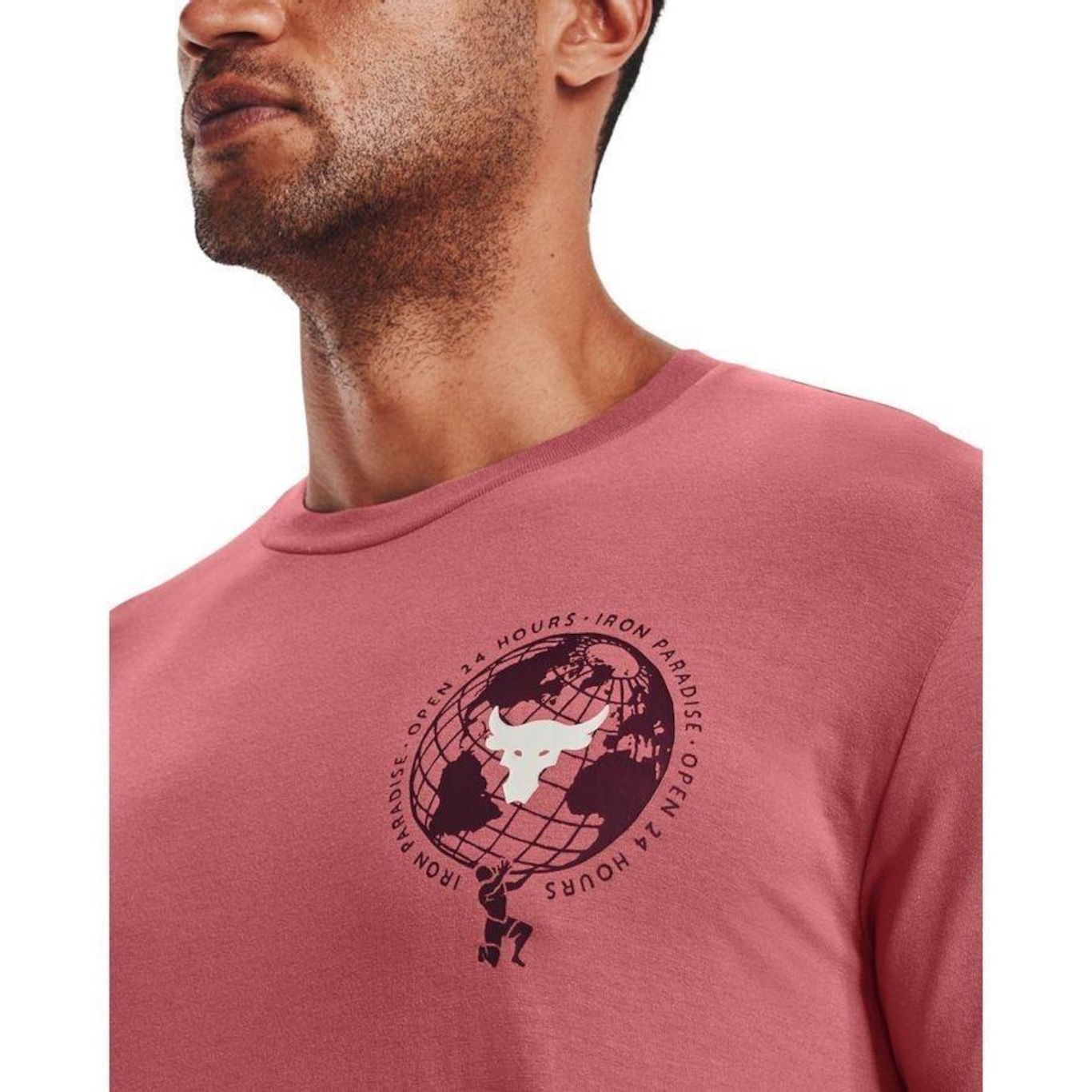 Camiseta Under Armour PJT Rock Open 24 Hours - Masculina