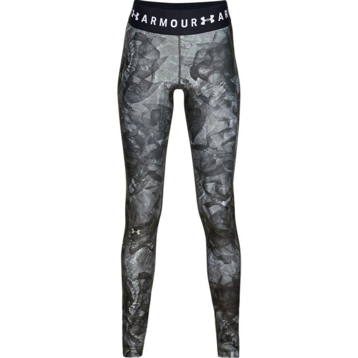 Calça Legging Under Armour HeatGear Armour Branded Waistband Printed - Feminina - Foto 4