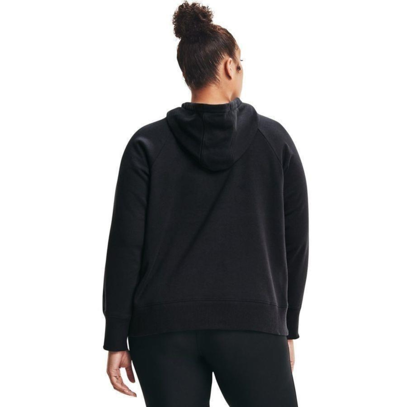 Blusão de Moletom Under Armour Plus Size Rival Fleece - Feminino - Foto 5