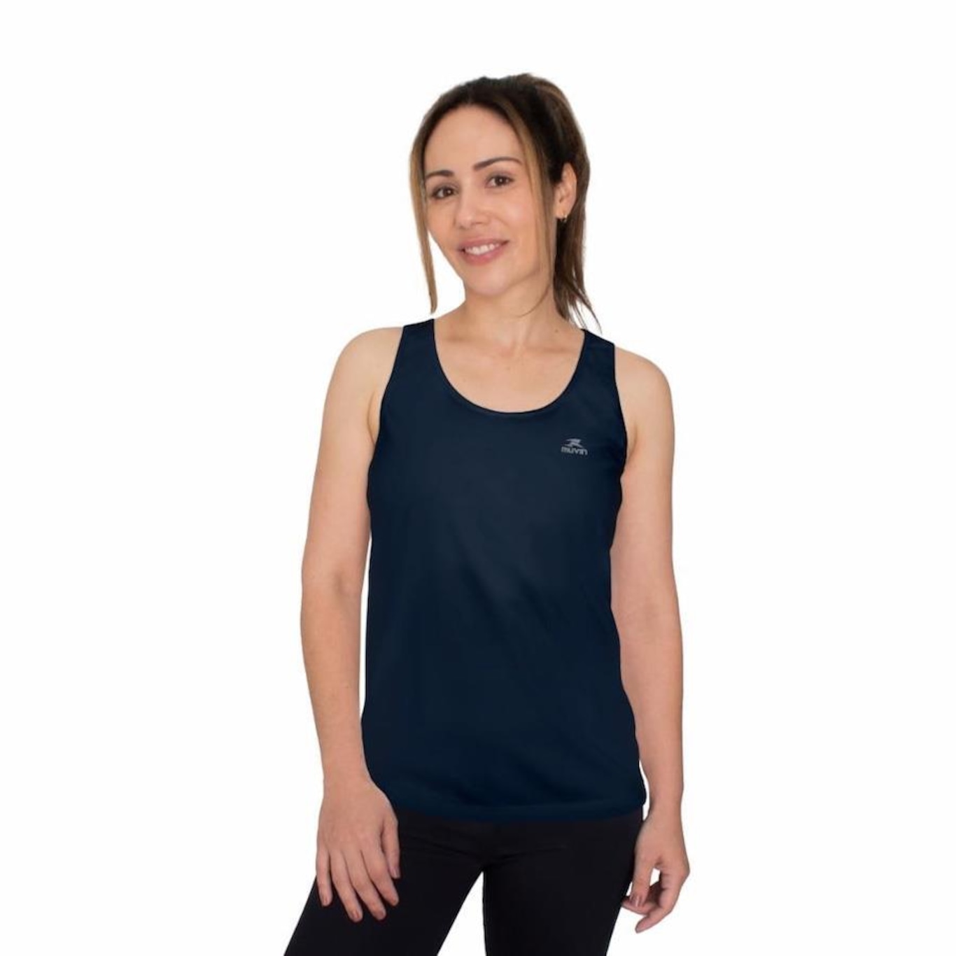 Camiseta Regata Muvin Dry Basic TK - Feminina - Foto 1