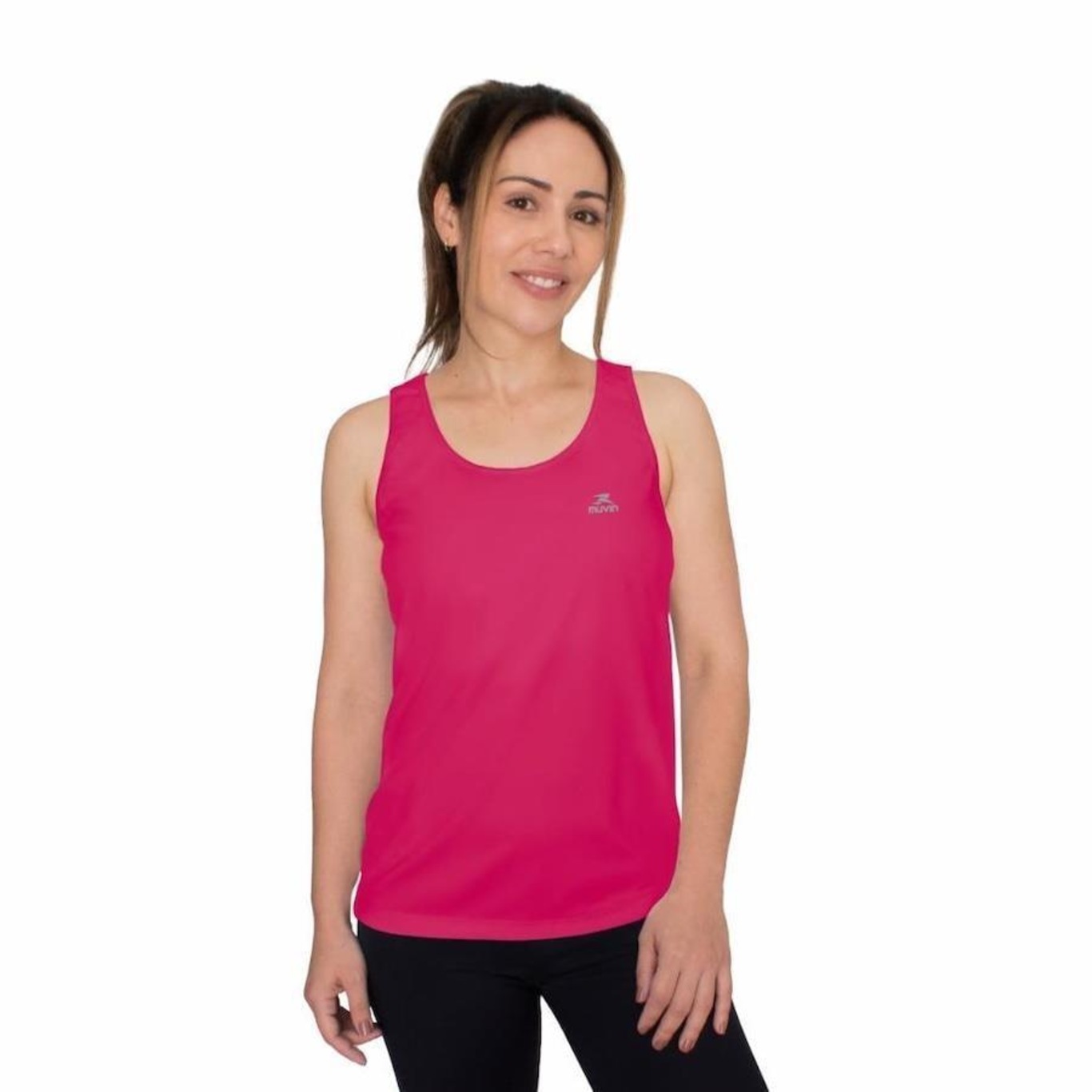 Camiseta Regata Muvin Dry Basic TK - Feminina - Foto 1