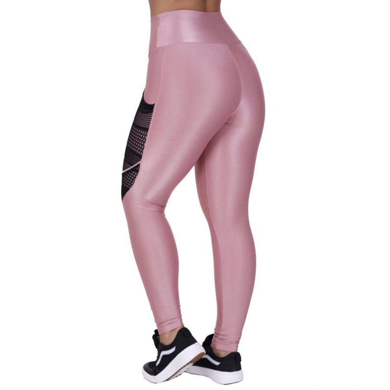 Calça Legging Orbis Fitness Wonder Bolso Detalhe Tela - Feminina - Foto 3