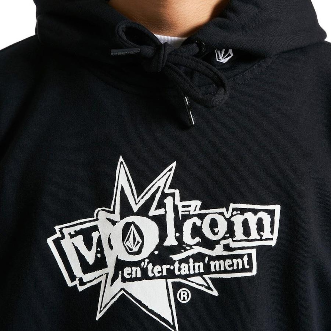 Blusão de Moletom com Capuz Volcom Ent - Masculino - Foto 3