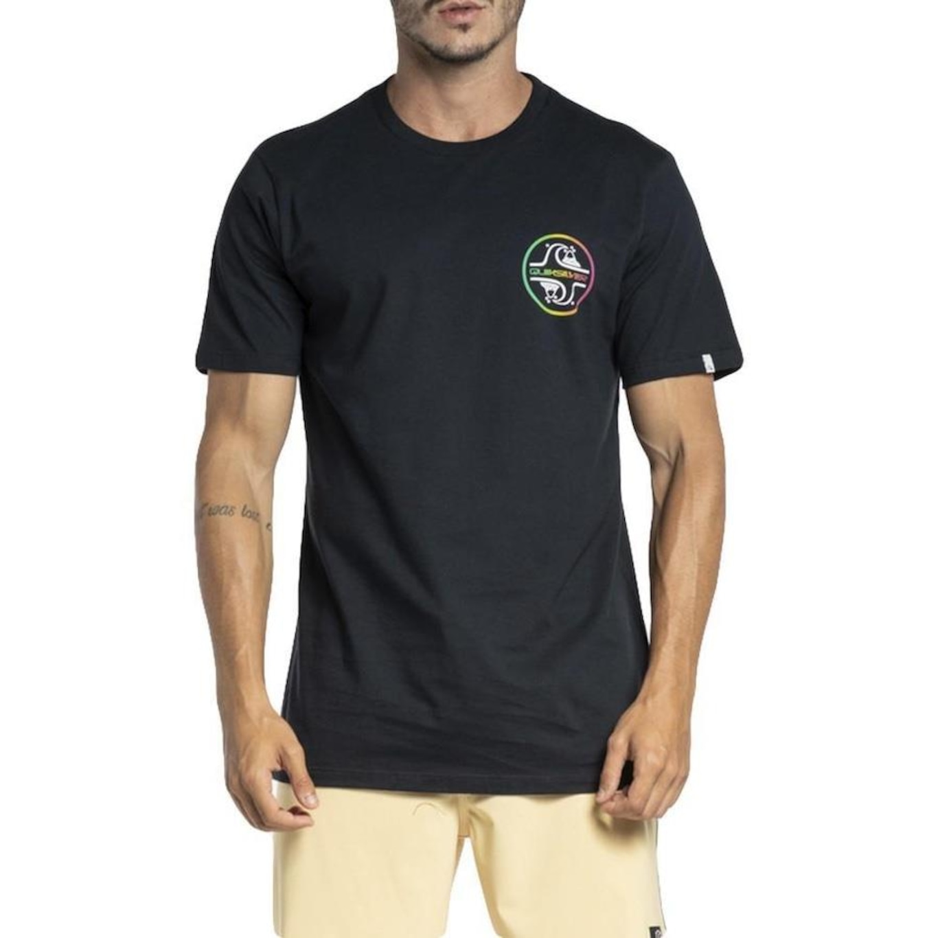 Camiseta Quiksilver Core Bubble - Masculina - Foto 1