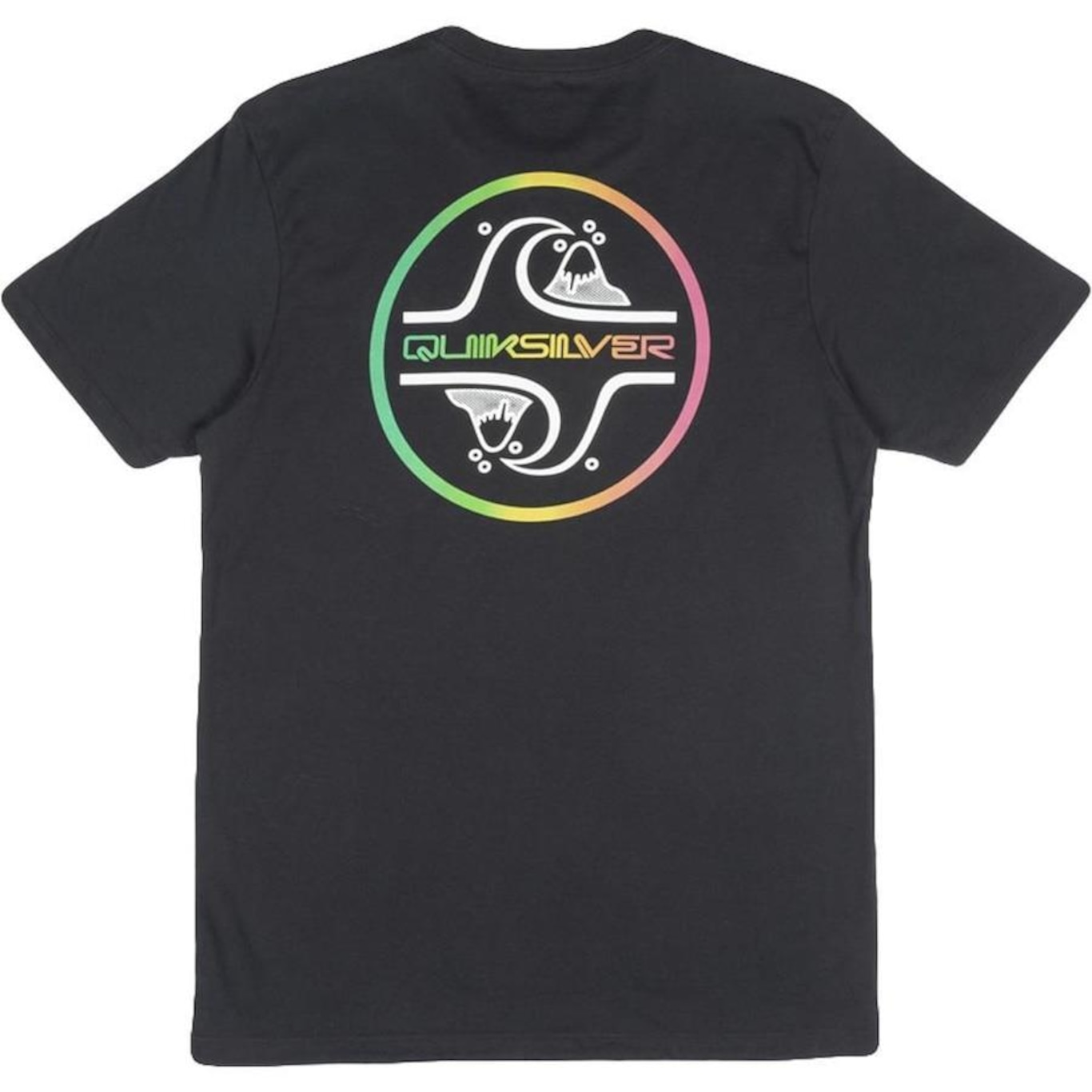 Camiseta Quiksilver Core Bubble - Masculina - Foto 4