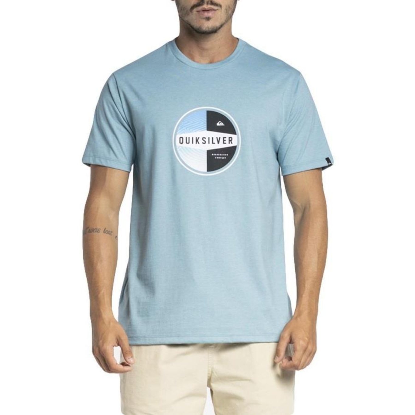 Camiseta Quiksilver Jungle Drum Panel - Masculina - Foto 1