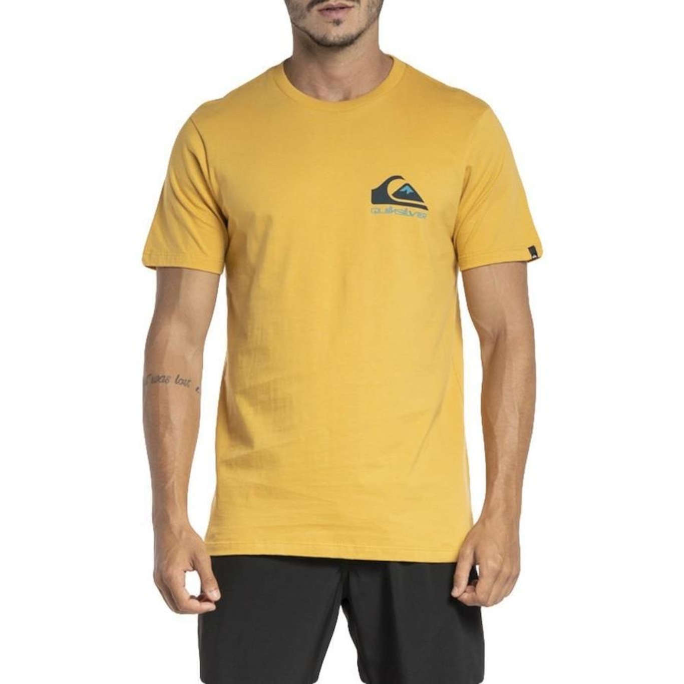 Camiseta Quiksilver Omni Logo - Masculina - Foto 1