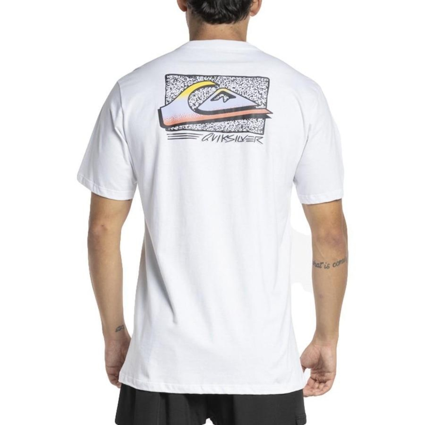 Camiseta Quiksilver Retro Fade - Masculina - Foto 2