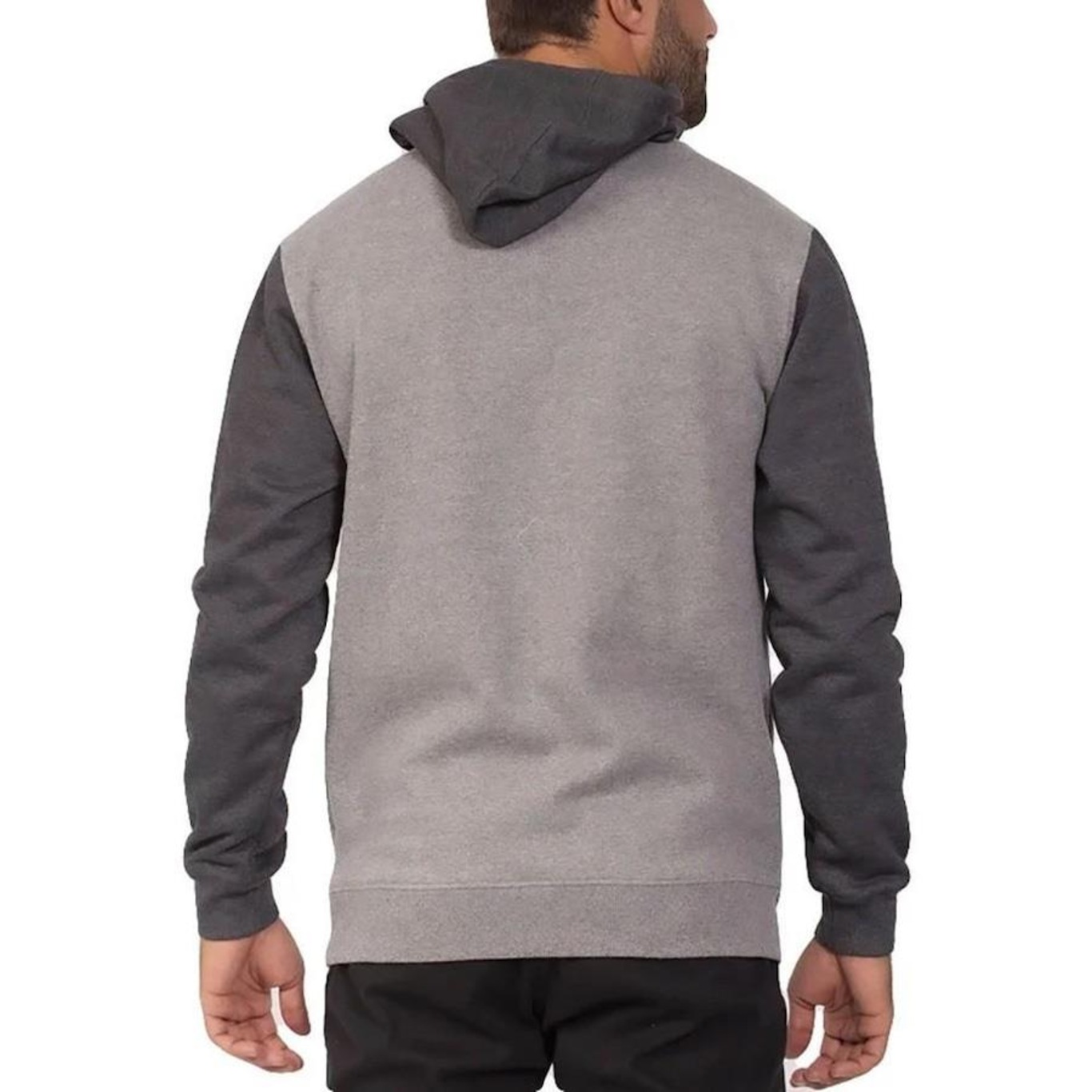 Blusão de Moletom com Capuz Rip Curl Bicolor Hood - Masculino - Foto 2