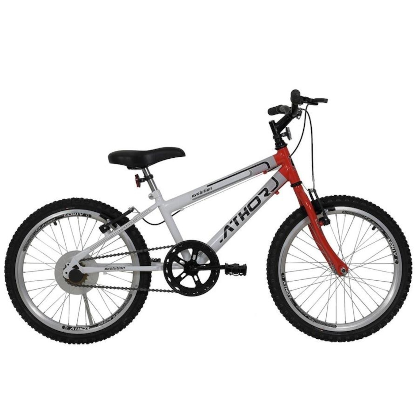 Bicicleta Aro 20 Athor Evolution - Freio V-Brake - Marcha Única - Infantil - Foto 1